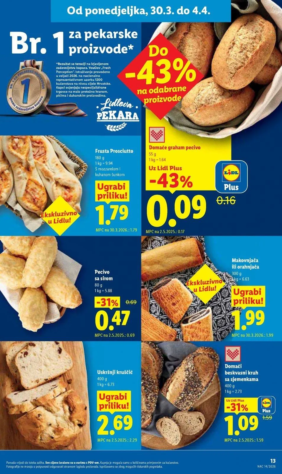 Katalog Lidl katalog do 04.04.2026 od 26. ožujka do 4. travnja 2026. - Pregled Stranica 13