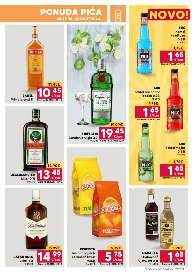 Katalog Pivac katalog do 05.07.2026 od 29. lipnja do 5. srpnja 2026. - Pregled Stranica 13