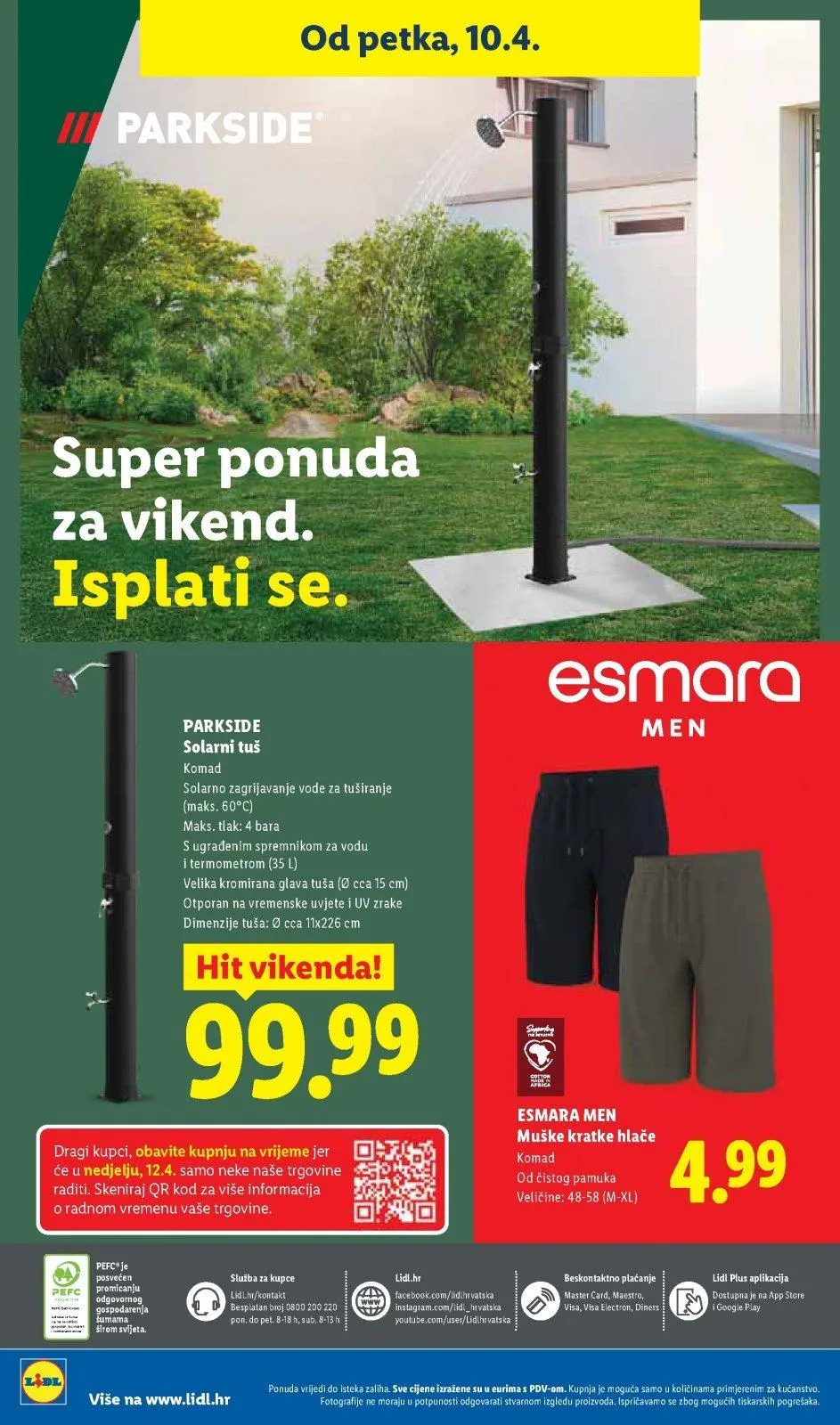 Katalog Lidl katalog do 12.04.2026 od 2. travnja do 12. travnja 2026. - Pregled Stranica 72