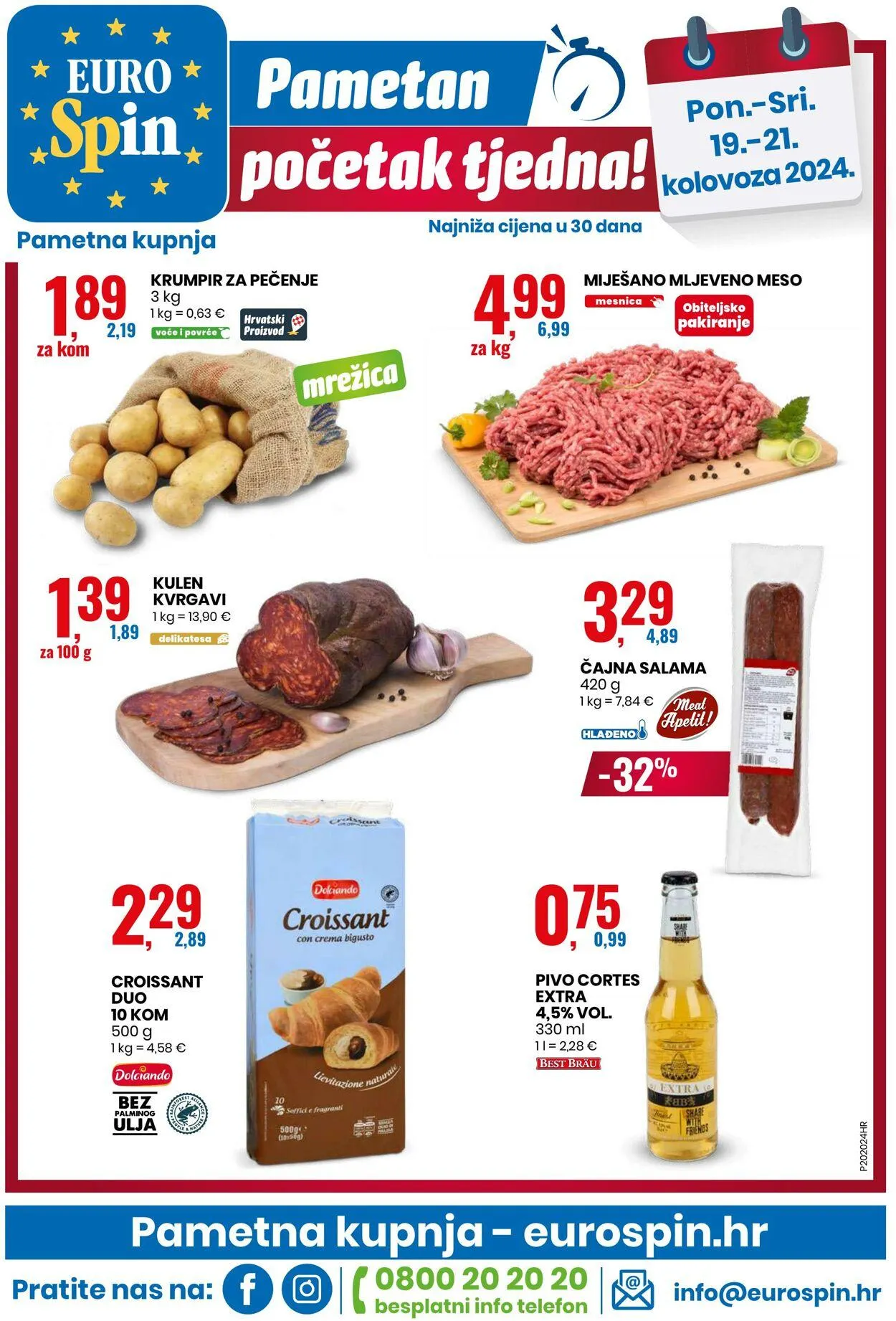 Katalog Eurospin od 16. kolovoza do 21. kolovoza 2024. - Pregled Stranica 16