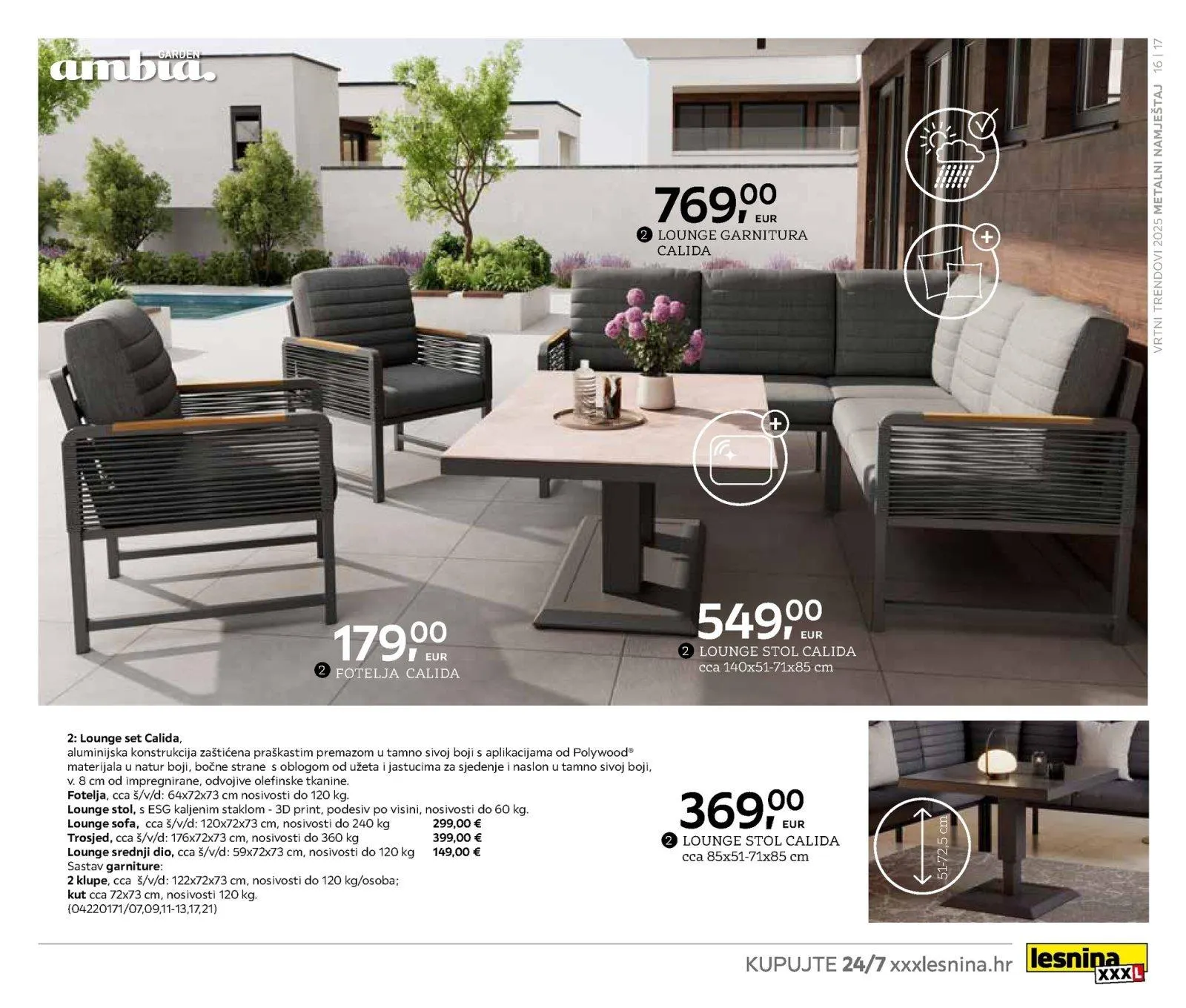 Katalog Lesnina katalog do 31.10.2025 od 28. listopada do 31. listopada 2025. - Pregled Stranica 17