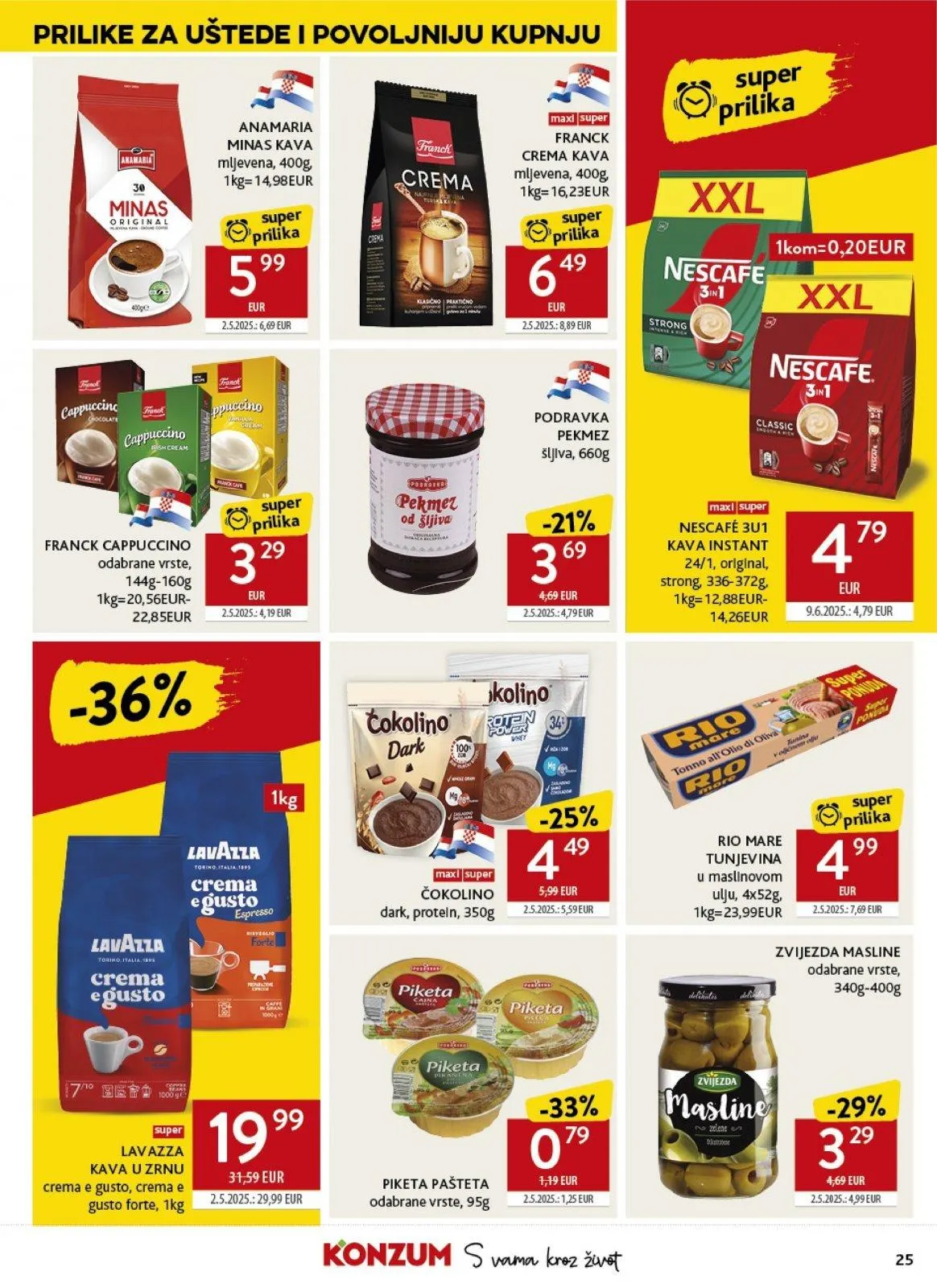 Katalog Konzum katalog do 20.01.2026 od 15. siječnja do 20. siječnja 2026. - Pregled Stranica 25