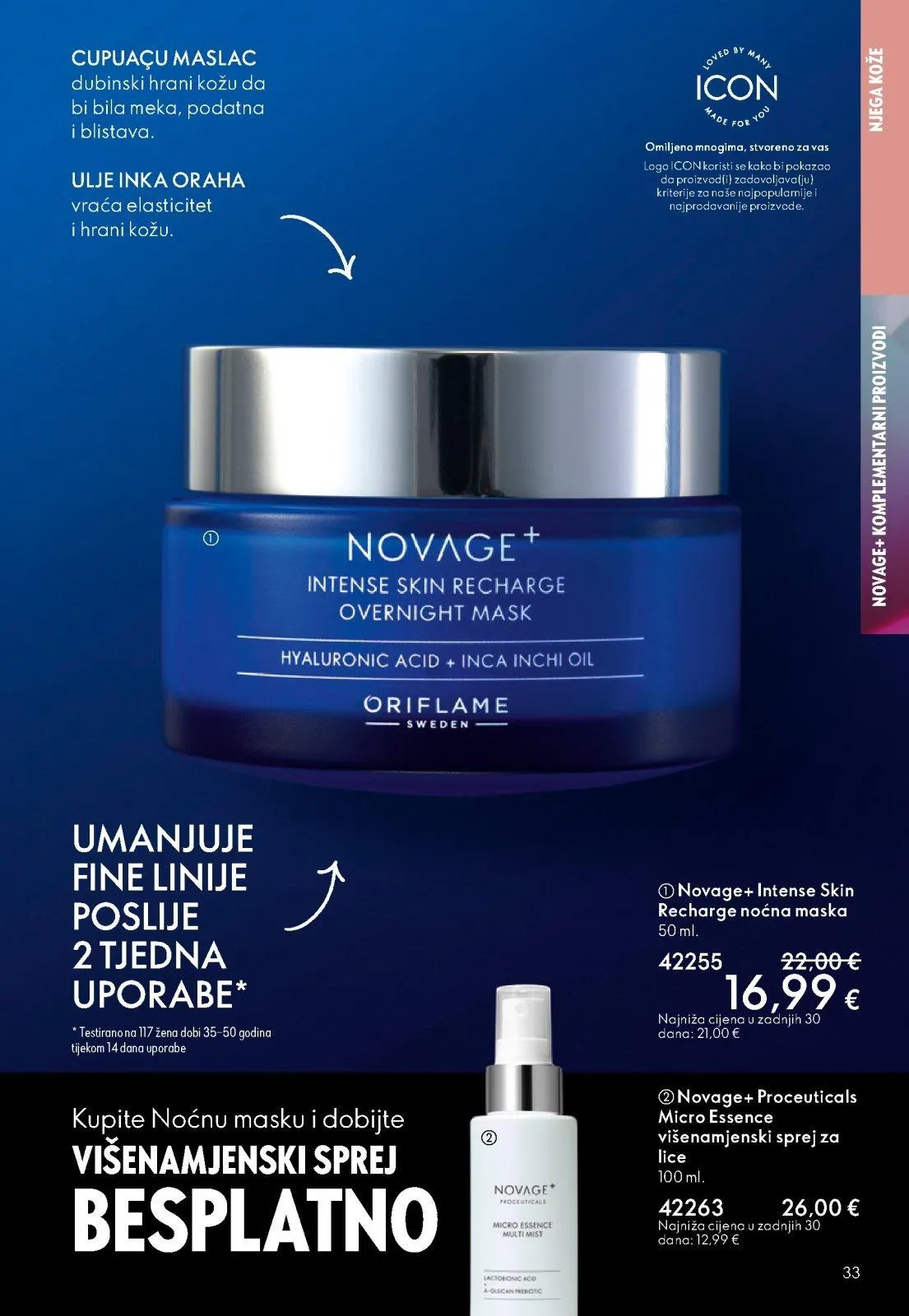 Katalog Oriflame katalog do 21.04.2026 od 2. travnja do 21. travnja 2026. - Pregled Stranica 33