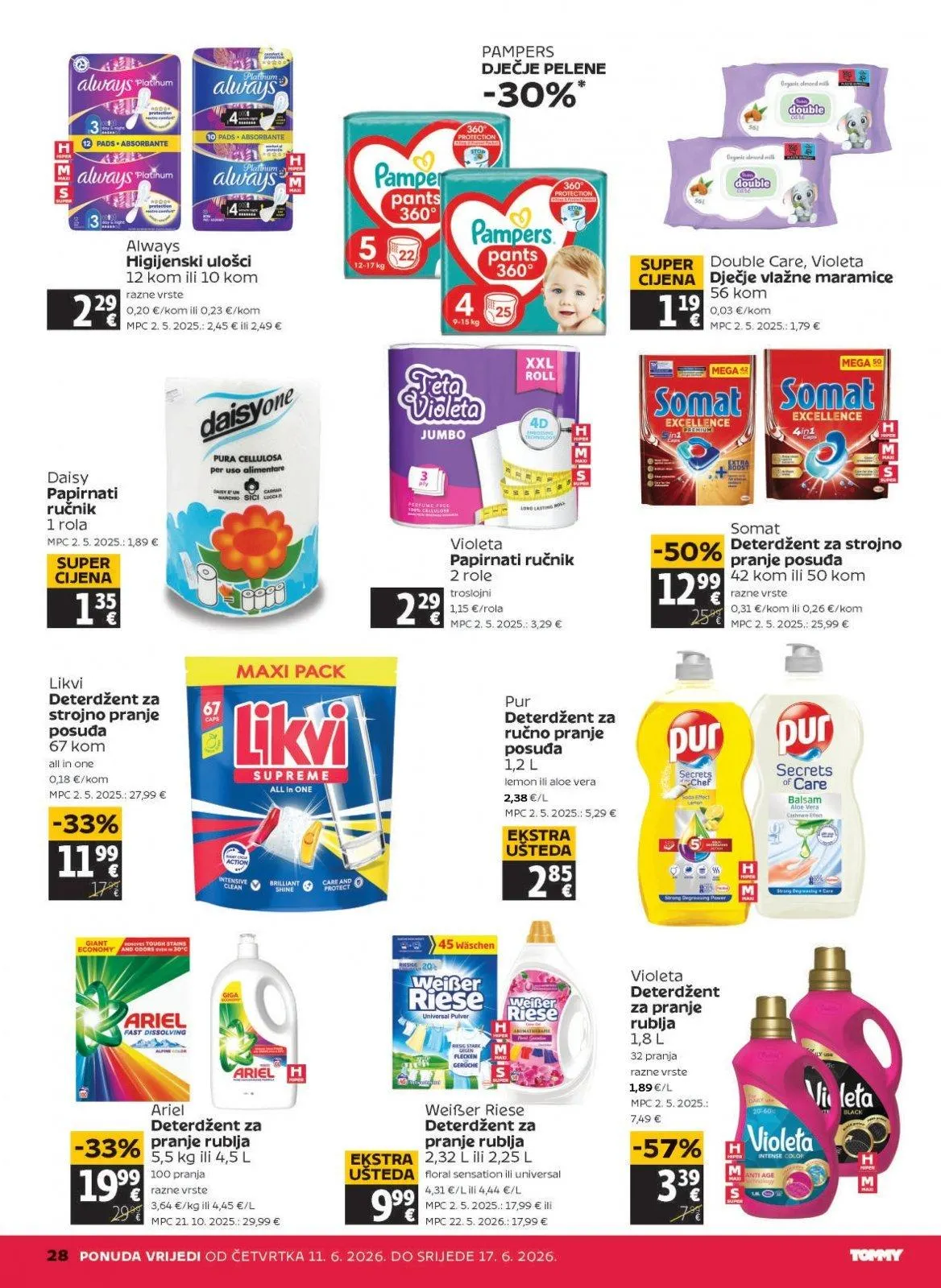 Katalog Tommy katalog do 17.06.2026 od 11. lipnja do 17. lipnja 2026. - Pregled Stranica 28