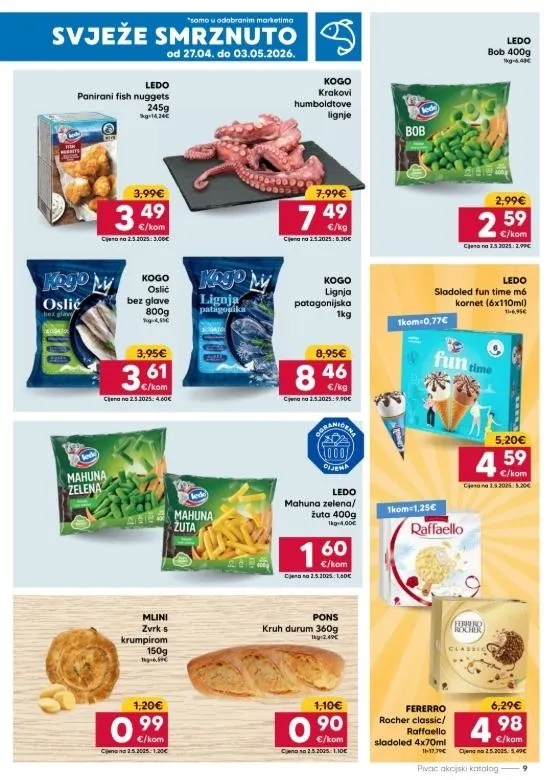 Katalog Pivac katalog do 03.05.2026 od 27. travnja do 3. svibnja 2026. - Pregled Stranica 9