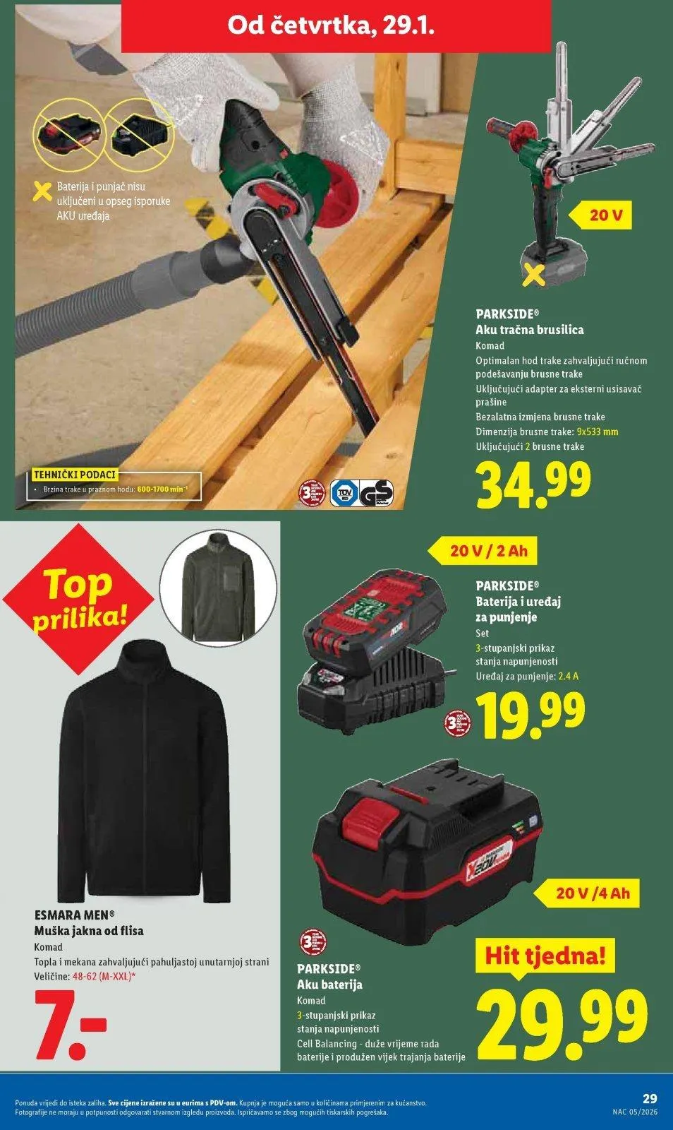 Katalog Lidl katalog do 01.02.2026 od 22. siječnja do 1. veljače 2026. - Pregled Stranica 29