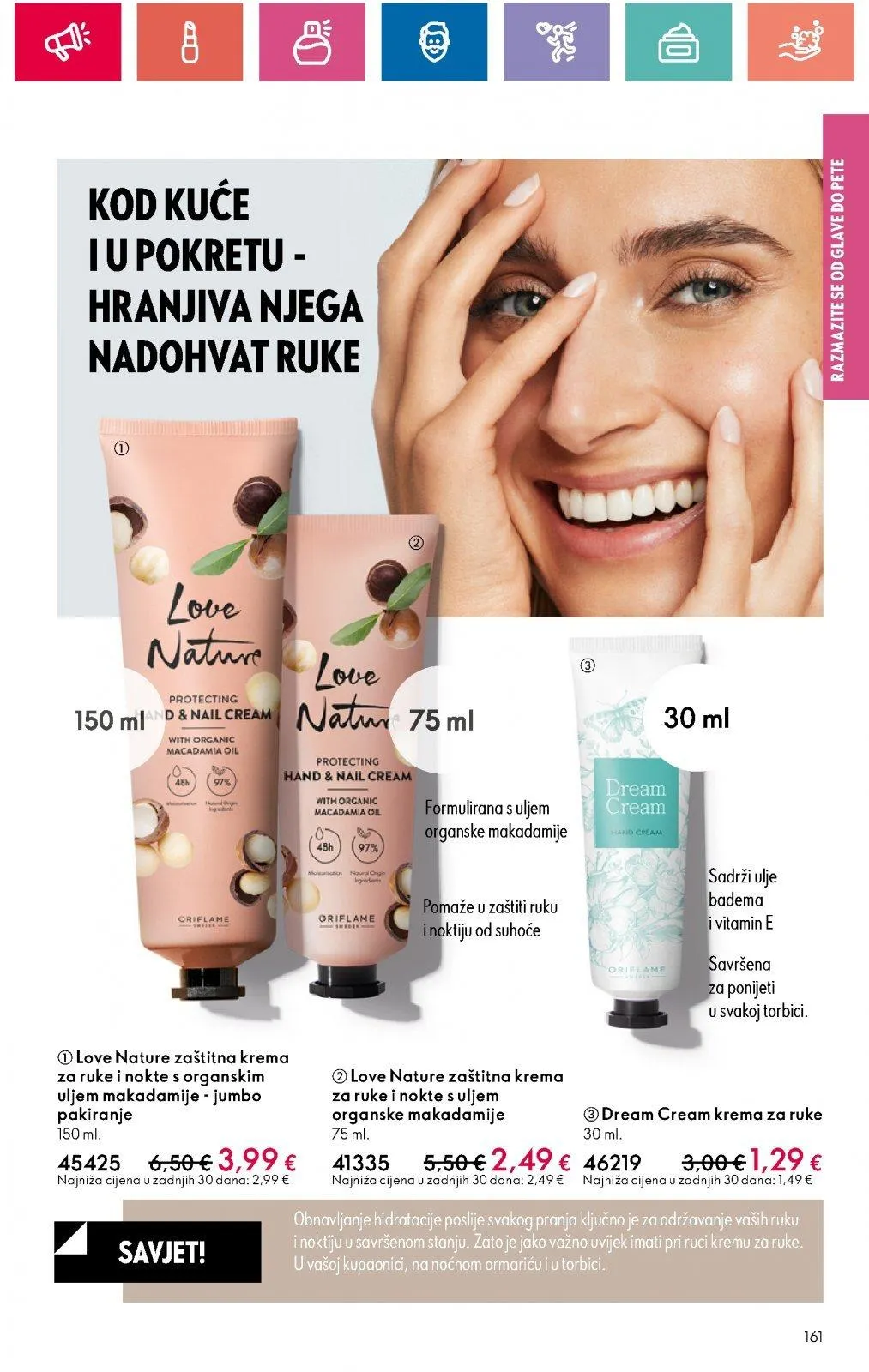 Katalog Oriflame katalog do 11.09.2024 od 29. kolovoza do 11. rujna 2024. - Pregled Stranica 161