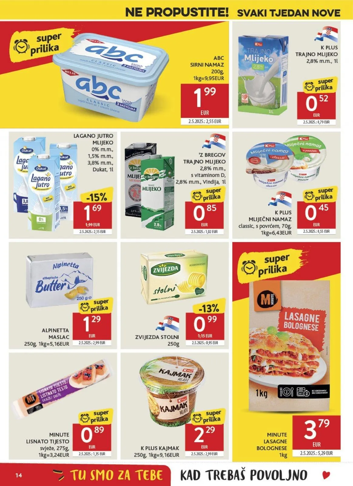 Katalog Konzum katalog do 05.05.2026 od 29. travnja do 5. svibnja 2026. - Pregled Stranica 14