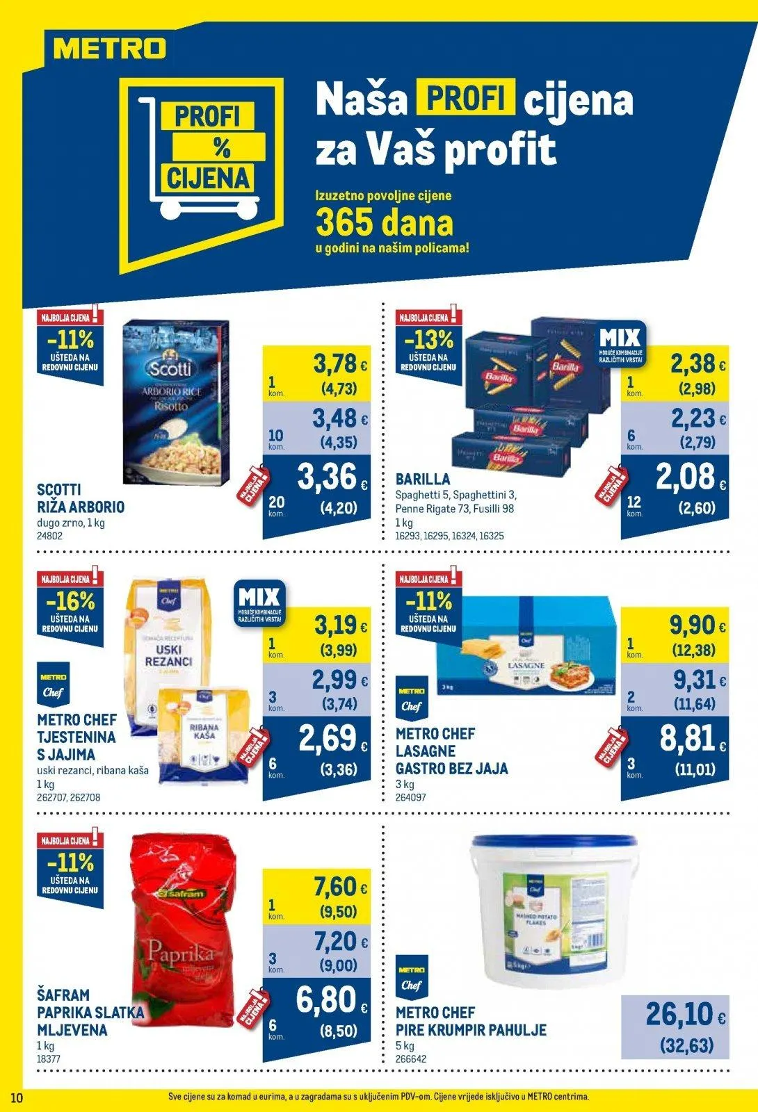 Katalog Metro katalog do 02.11.2025 od 28. listopada do 2. studenoga 2025. - Pregled Stranica 10