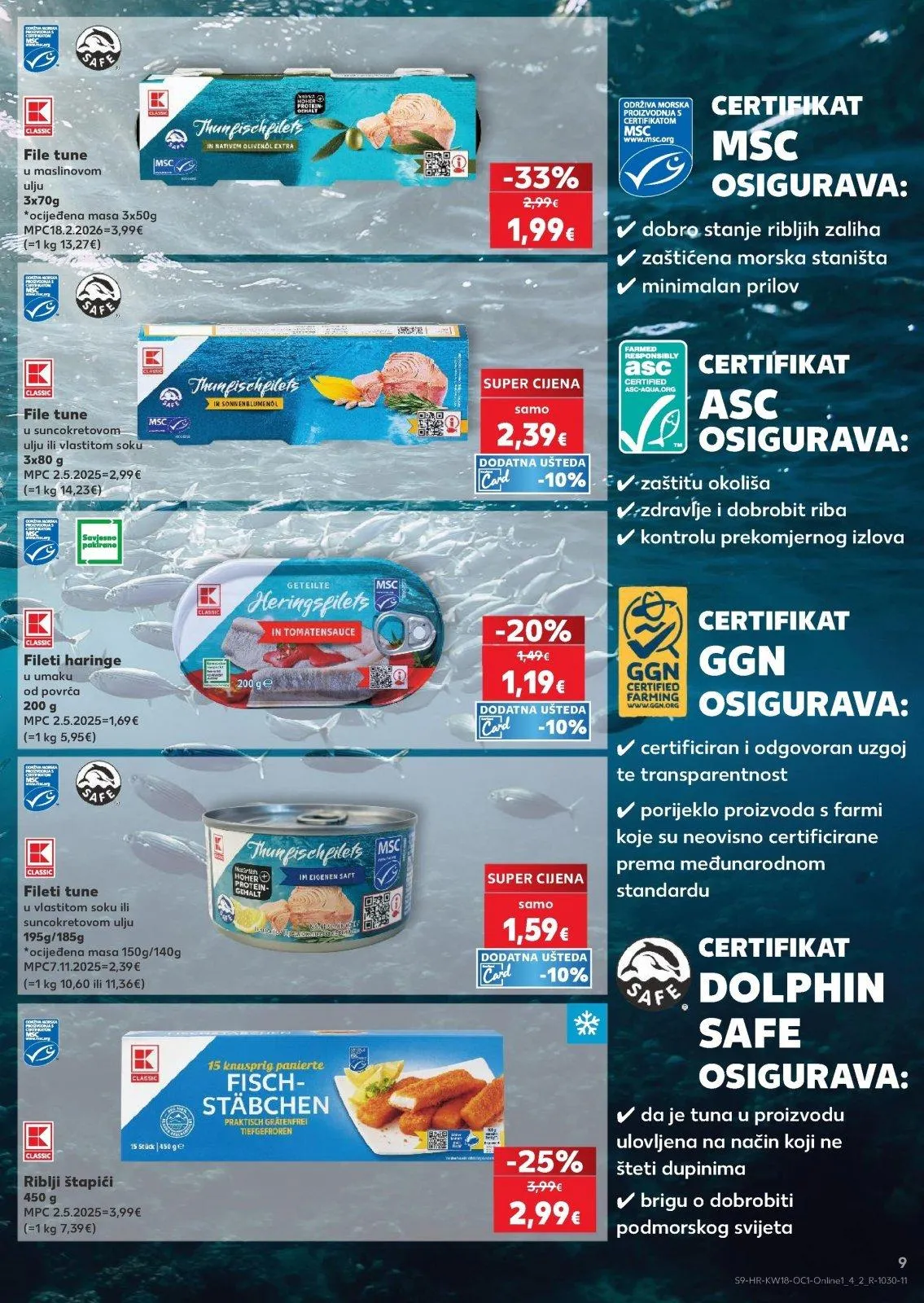 Katalog Kaufland katalog do 05.05.2026 od 29. travnja do 5. svibnja 2026. - Pregled Stranica 9