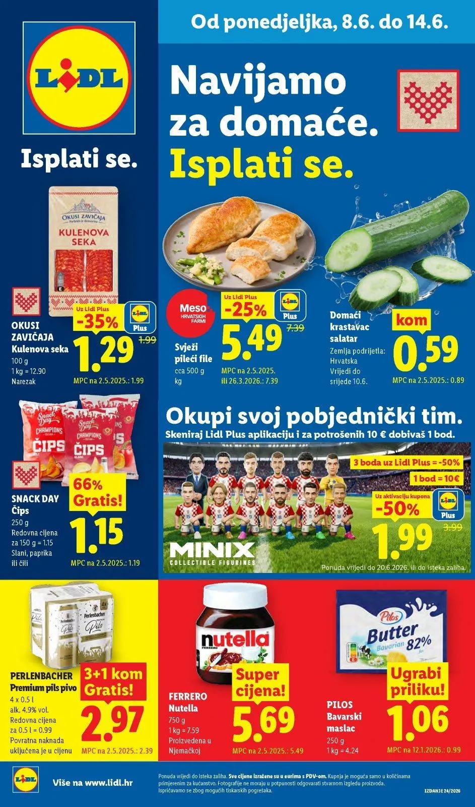 Katalog Lidl katalog do 14.06.2026 od 9. lipnja do 14. lipnja 2026. - Pregled Stranica 1