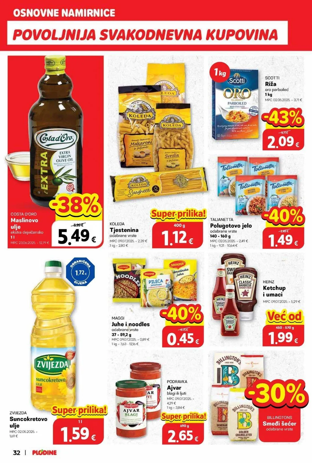 Katalog Plodine katalog do 17.02.2026 od 12. veljače do 17. veljače 2026. - Pregled Stranica 32