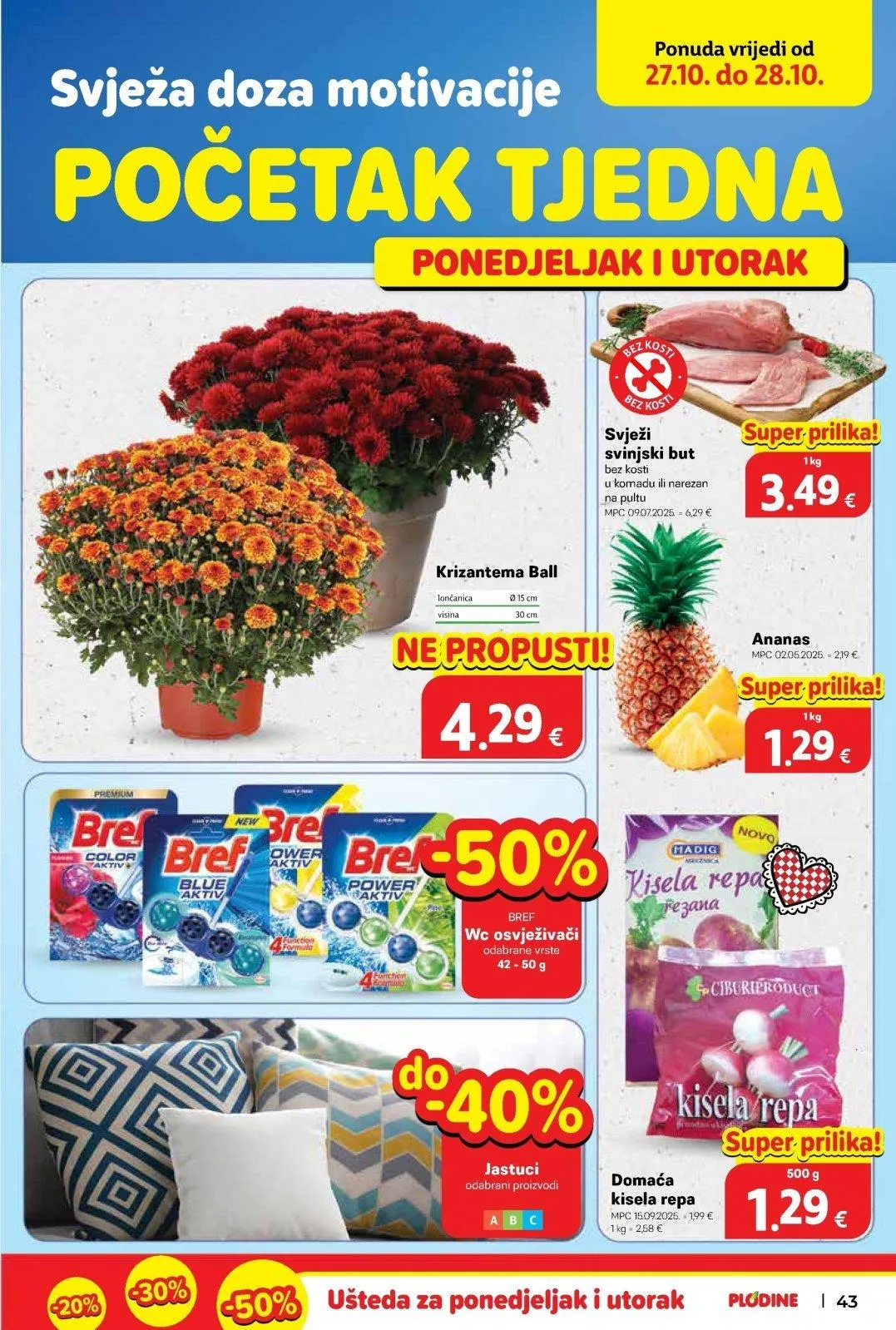 Katalog Plodine katalog do 28.10.2025 od 28. listopada do 28. listopada 2025. - Pregled Stranica 43