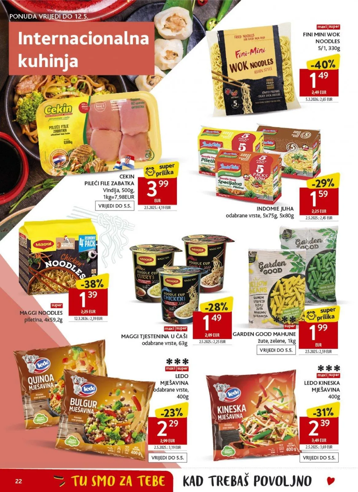 Katalog Konzum katalog do 05.05.2026 od 29. travnja do 5. svibnja 2026. - Pregled Stranica 22