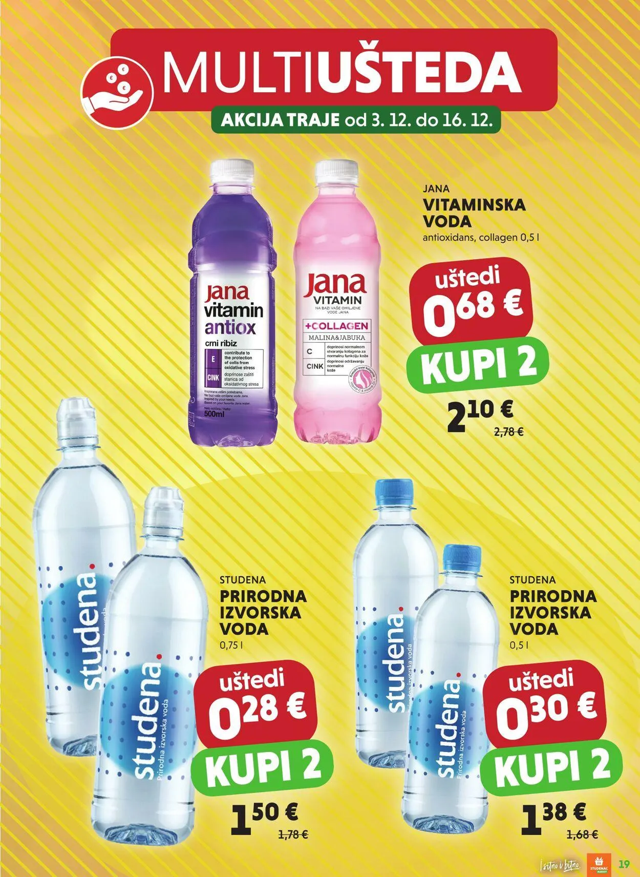 Katalog Studenac od 3. prosinca do 16. prosinca 2025. - Pregled Stranica 19