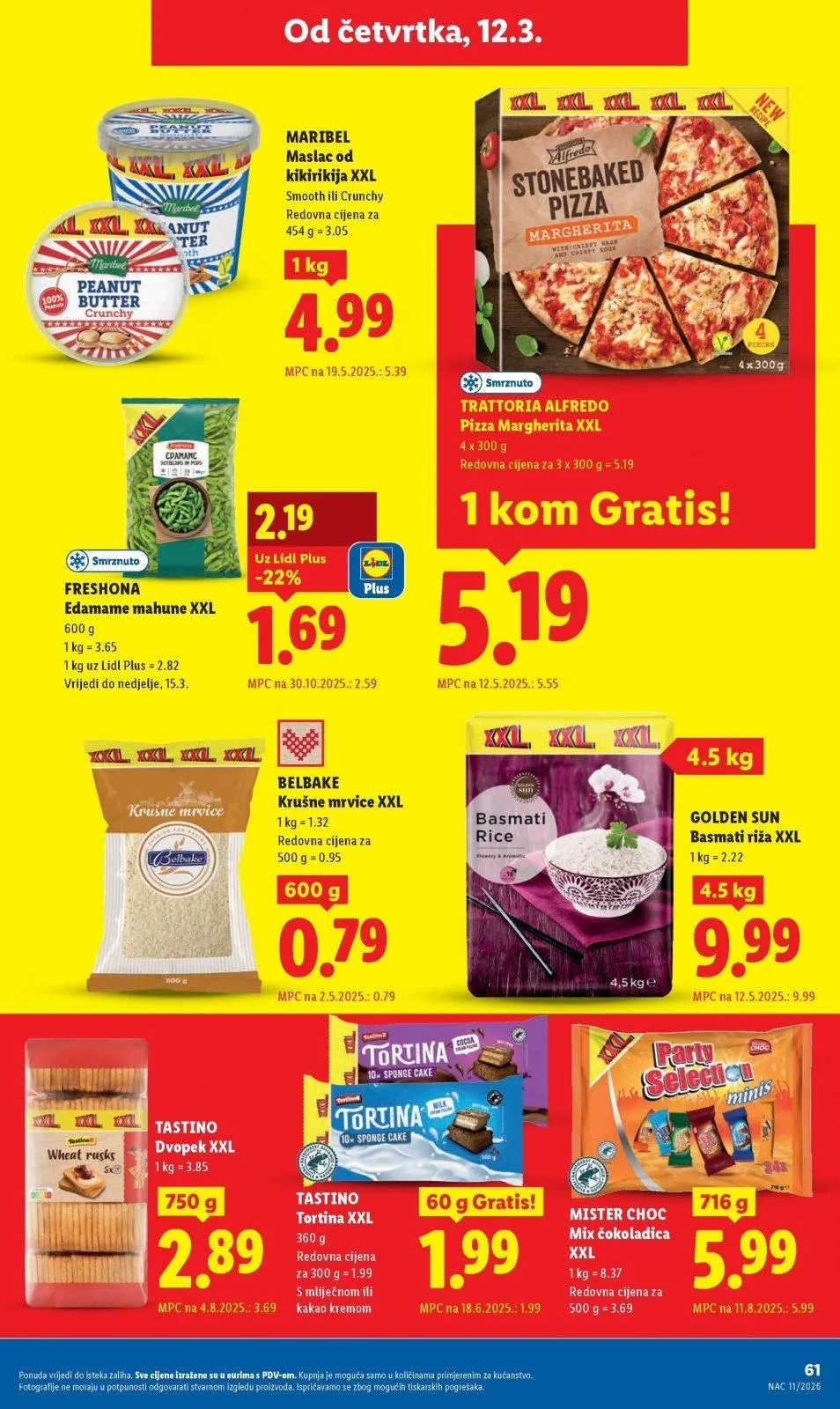 Katalog Lidl katalog do 15.03.2026 od 5. ožujka do 15. ožujka 2026. - Pregled Stranica 61