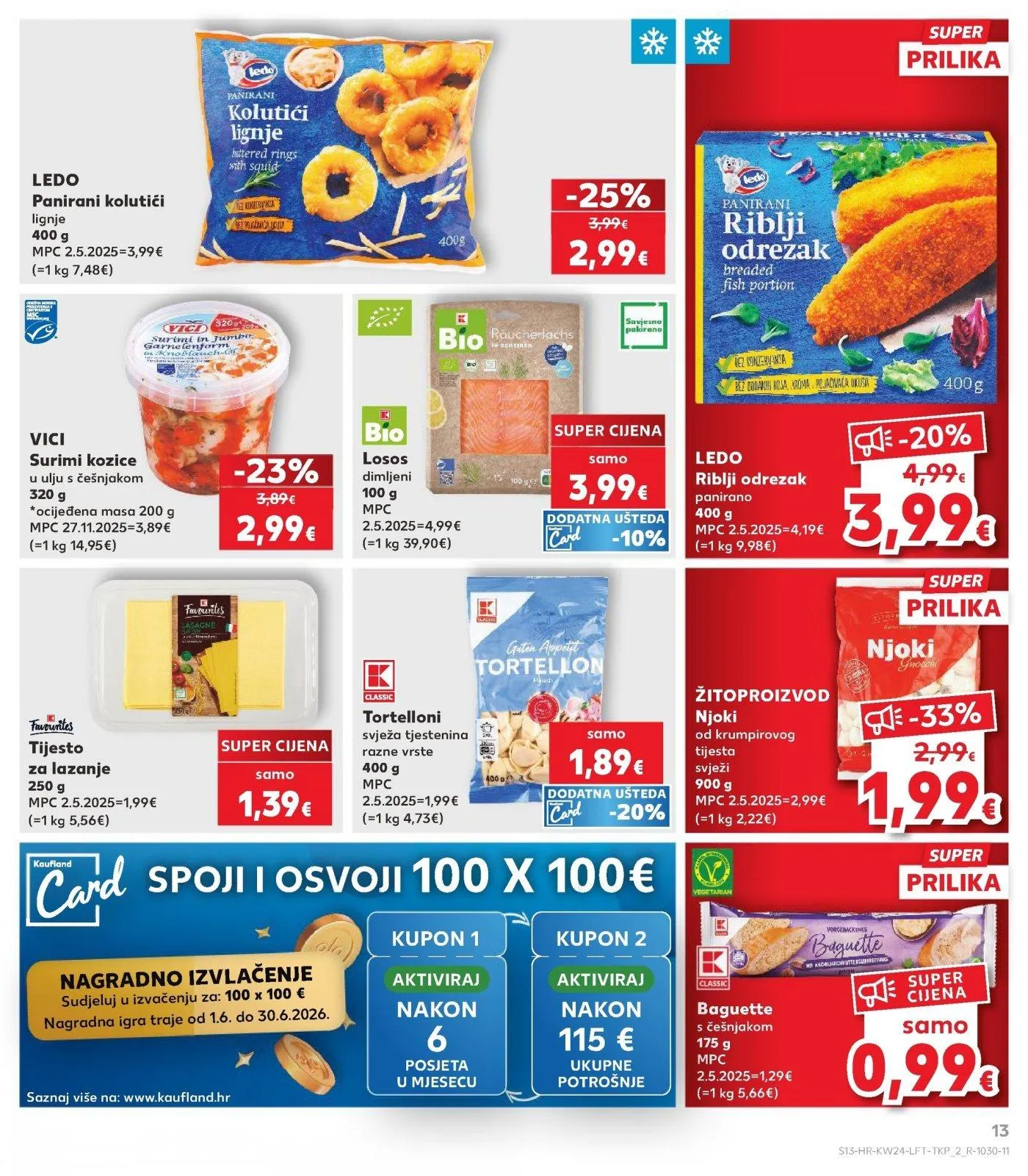 Katalog Kaufland katalog do 16.06.2026 od 10. lipnja do 16. lipnja 2026. - Pregled Stranica 13