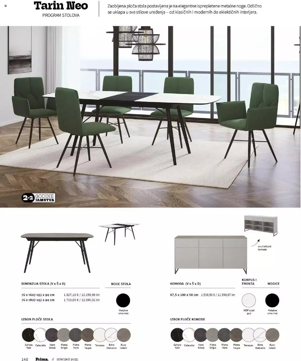 Katalog Katalog interijeri 2023 Prima od 20. veljače do 31. prosinca 2023. - Pregled Stranica 150