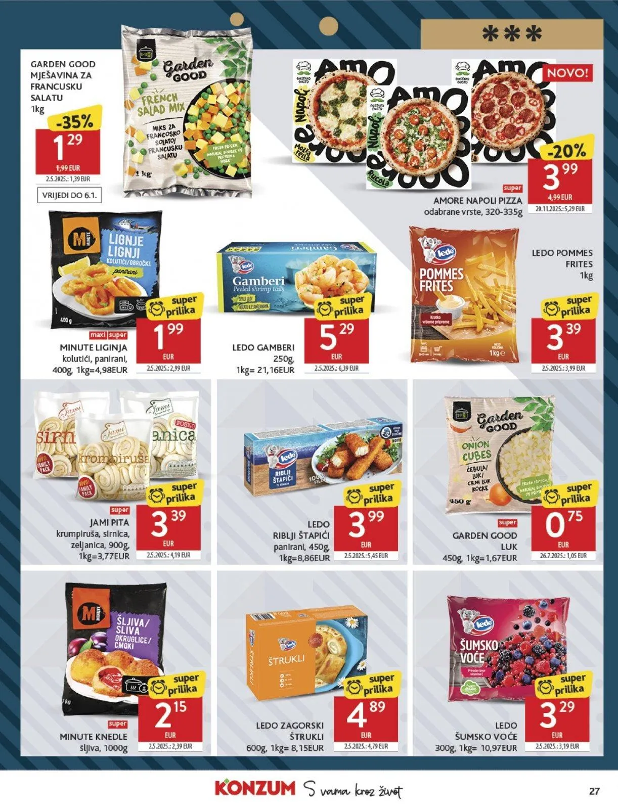 Katalog Konzum katalog do 09.12.2025 od 3. prosinca do 9. prosinca 2025. - Pregled Stranica 27
