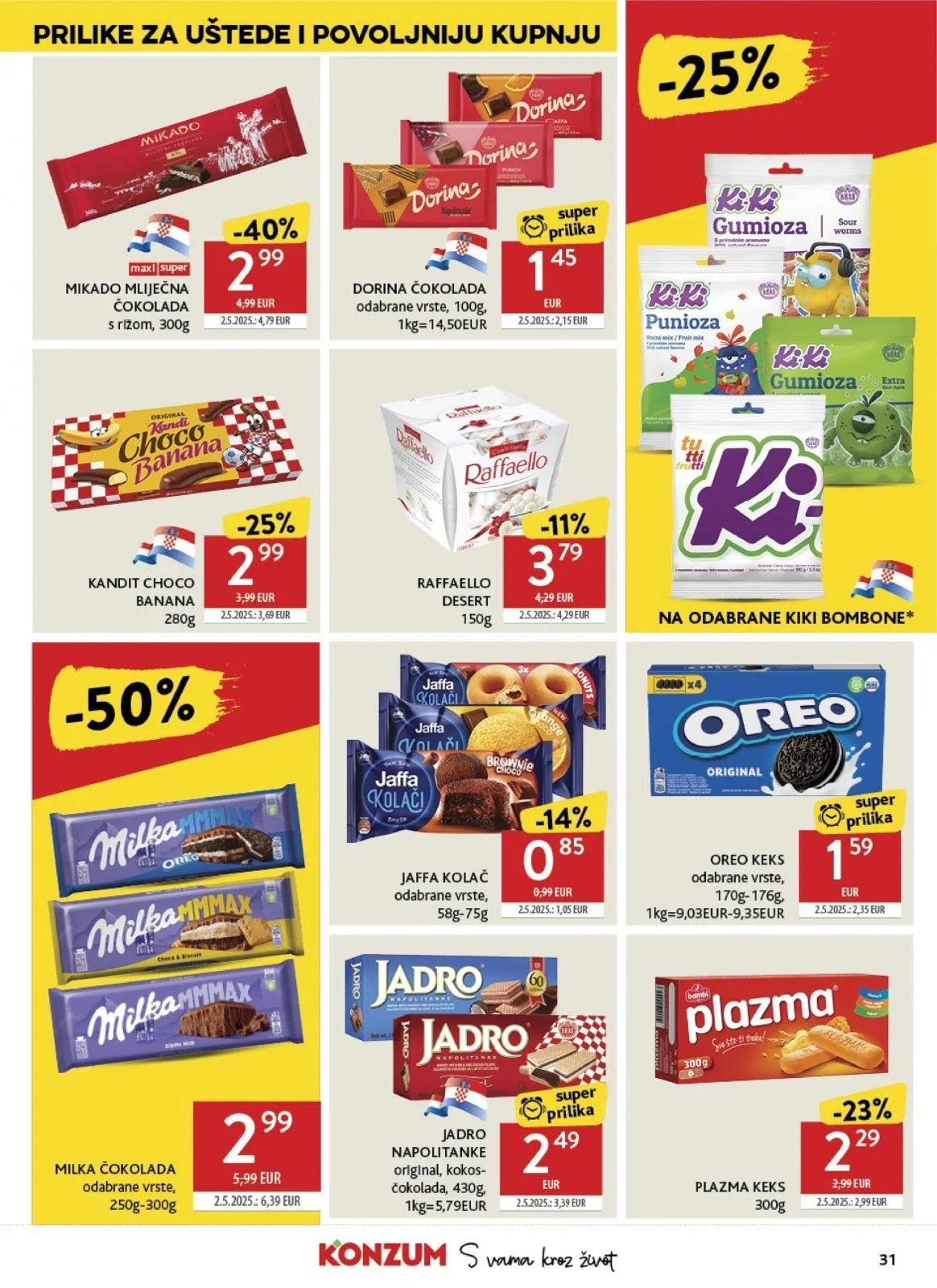 Katalog Konzum katalog do 30.06.2026 od 26. lipnja do 30. lipnja 2026. - Pregled Stranica 31