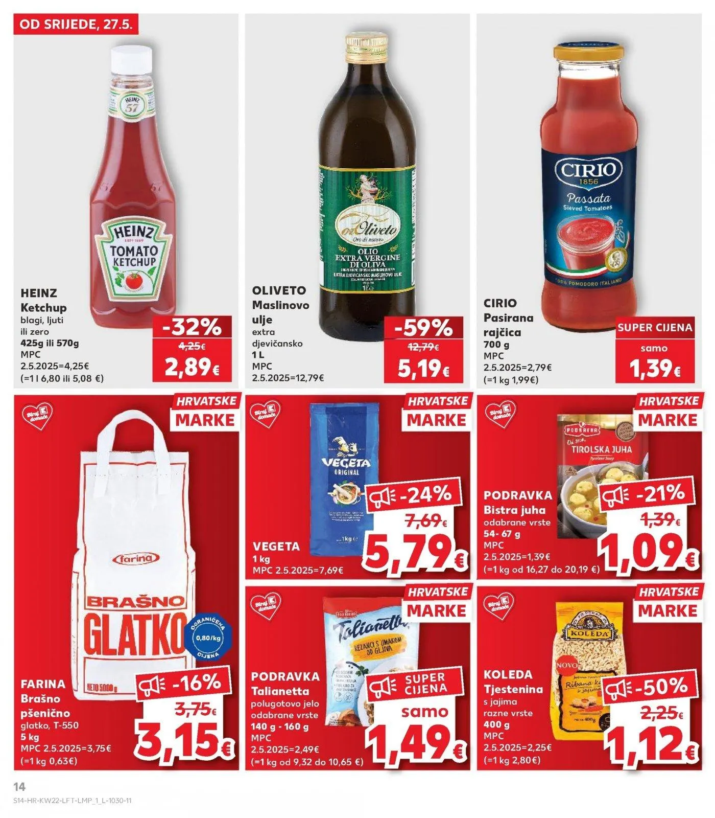 Katalog Kaufland katalog do 02.06.2026 od 27. svibnja do 2. lipnja 2026. - Pregled Stranica 14