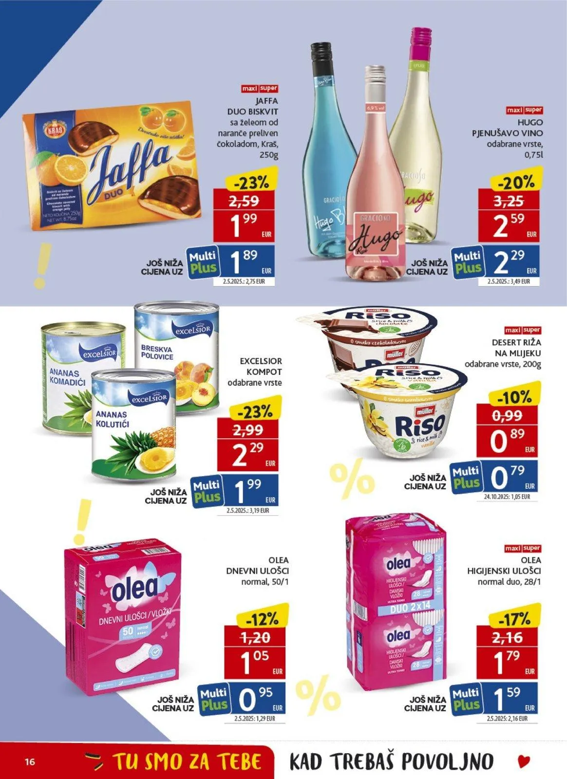 Katalog Konzum katalog do 19.05.2026 od 14. svibnja do 19. svibnja 2026. - Pregled Stranica 16