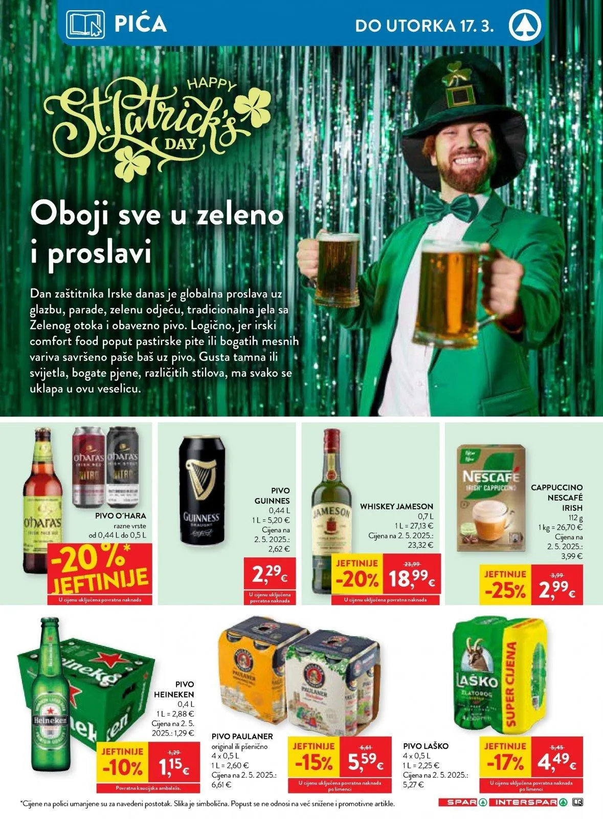 Katalog Interspar katalog do 17.03.2026 od 11. ožujka do 17. ožujka 2026. - Pregled Stranica 19