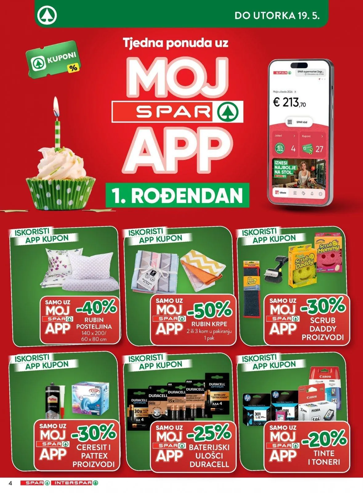Katalog Interspar katalog do 19.05.2026 od 13. svibnja do 19. svibnja 2026. - Pregled Stranica 4