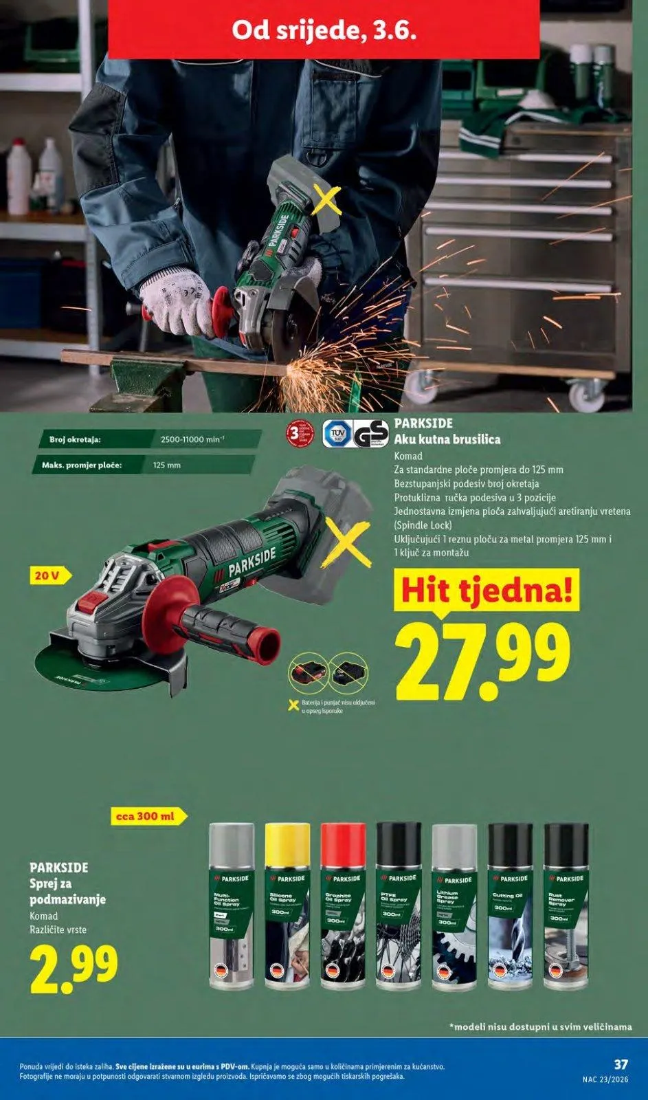 Katalog Lidl katalog do 07.06.2026 od 28. svibnja do 7. lipnja 2026. - Pregled Stranica 37