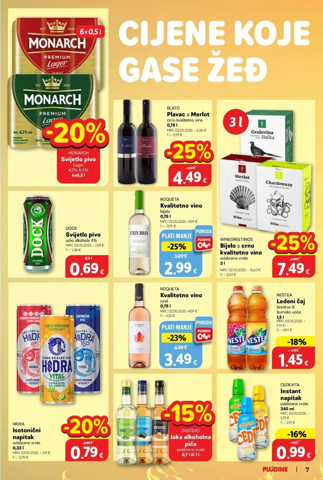 Katalog Plodine katalog do 26.05.2026 od 20. svibnja do 26. svibnja 2026. - Pregled Stranica 9