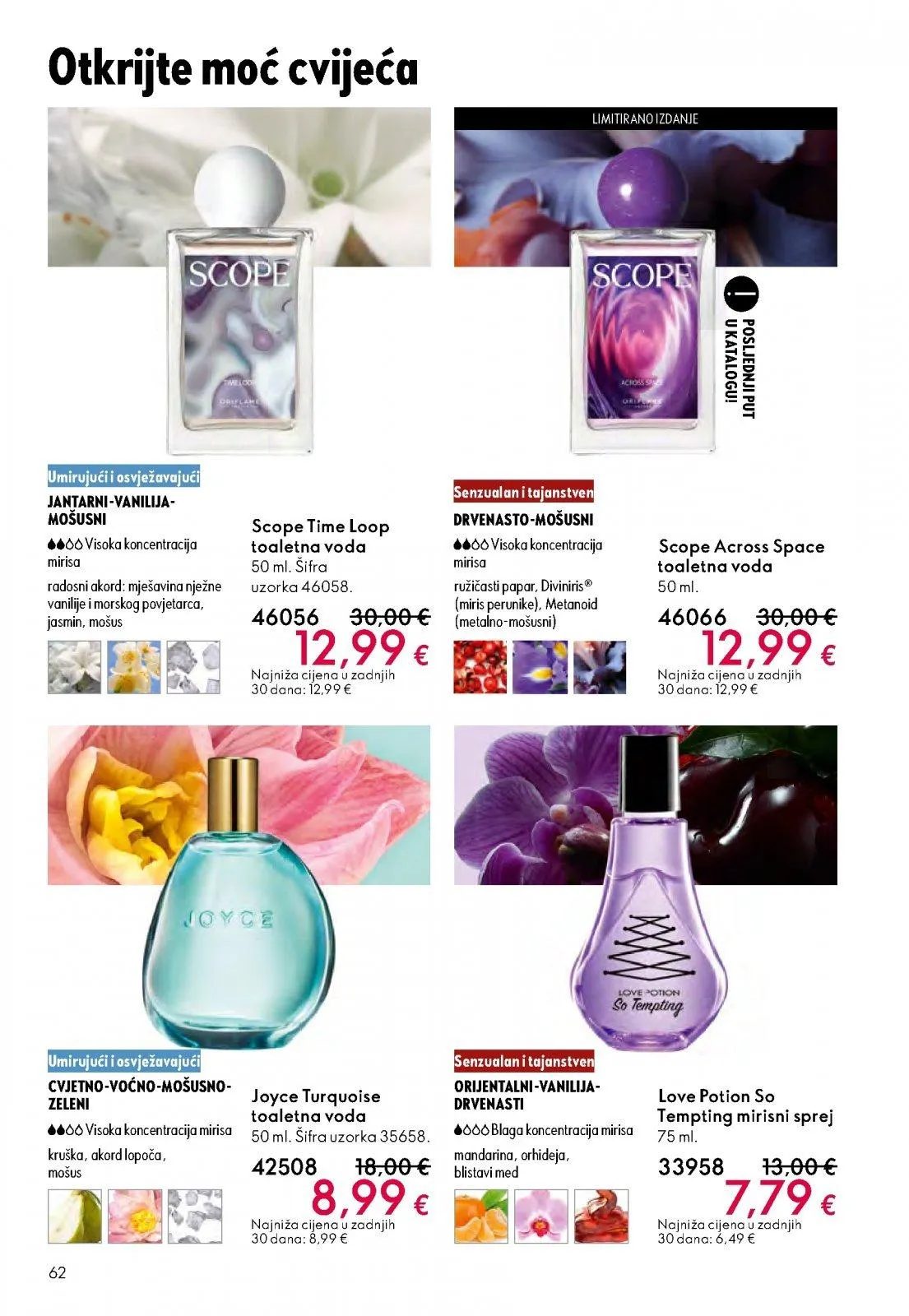 Katalog Oriflame katalog do 16.11.2025 od 31. listopada do 16. studenoga 2025. - Pregled Stranica 62