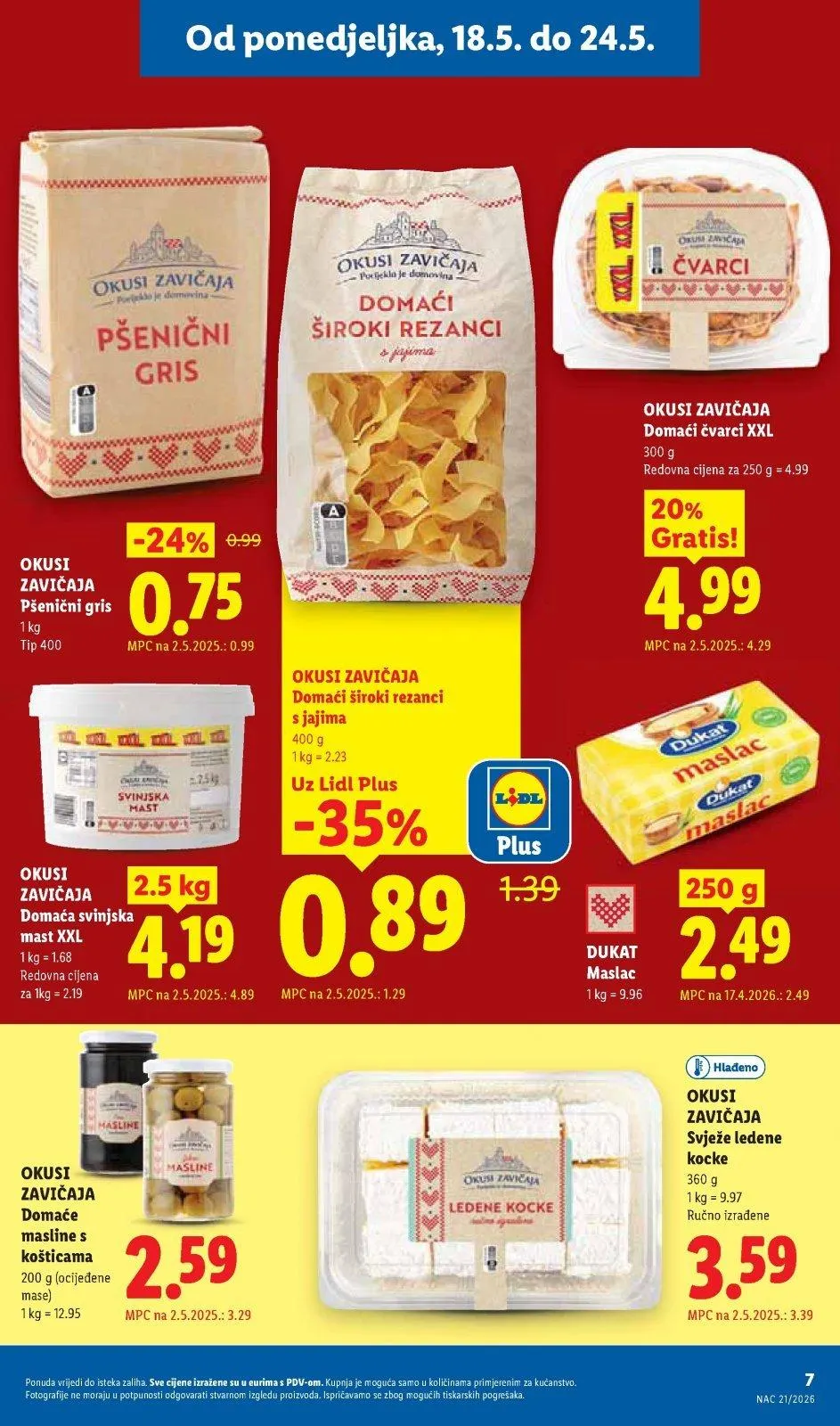 Katalog Lidl katalog do 24.05.2026 od 14. svibnja do 24. svibnja 2026. - Pregled Stranica 7