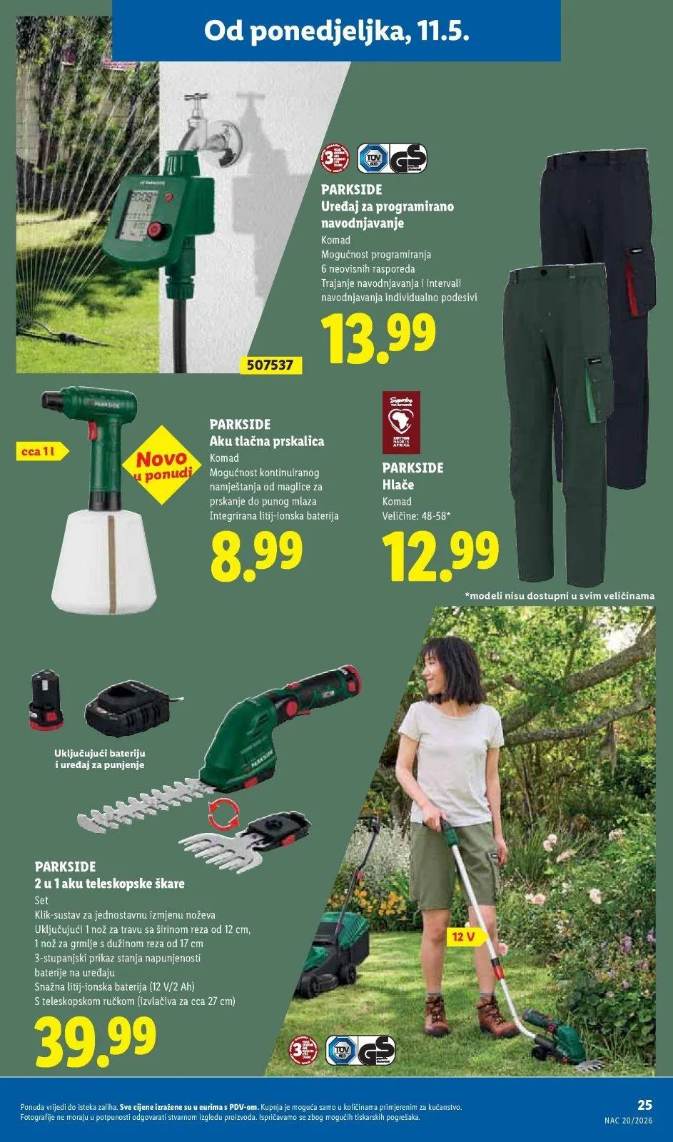 Katalog Lidl katalog do 17.05.2026 od 7. svibnja do 17. svibnja 2026. - Pregled Stranica 25