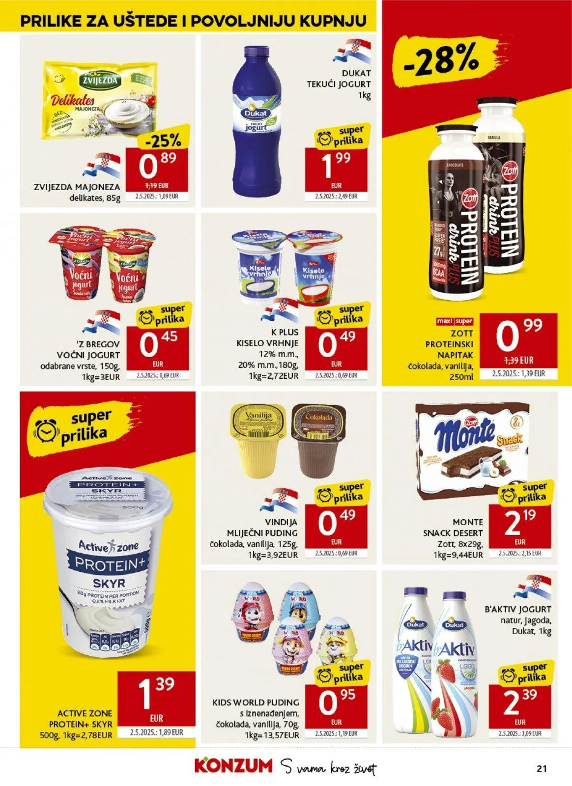 Katalog Konzum katalog do 23.06.2026 od 17. lipnja do 23. lipnja 2026. - Pregled Stranica 21