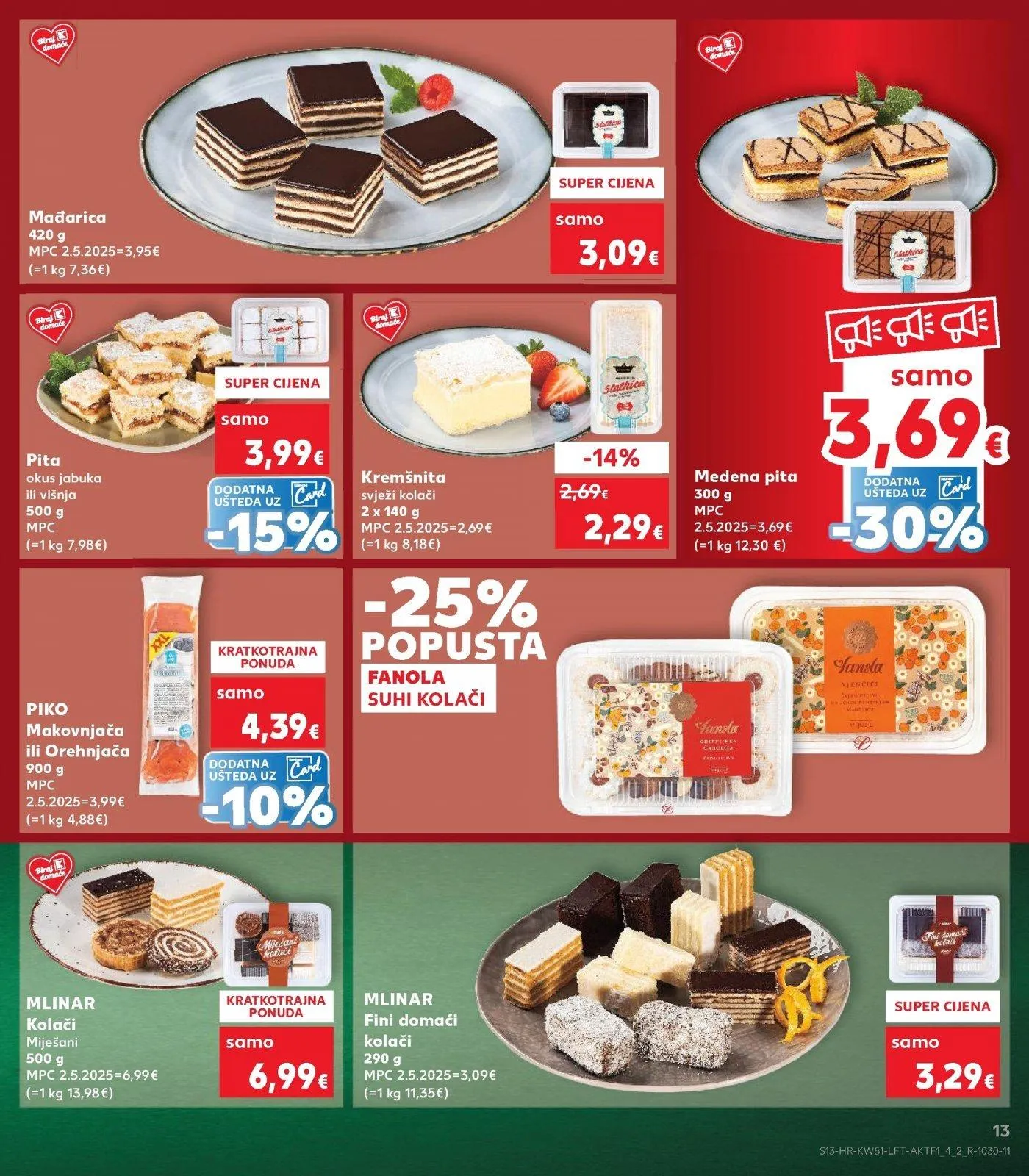 Katalog Kaufland katalog do 26.12.2025 od 17. prosinca do 26. prosinca 2025. - Pregled Stranica 13