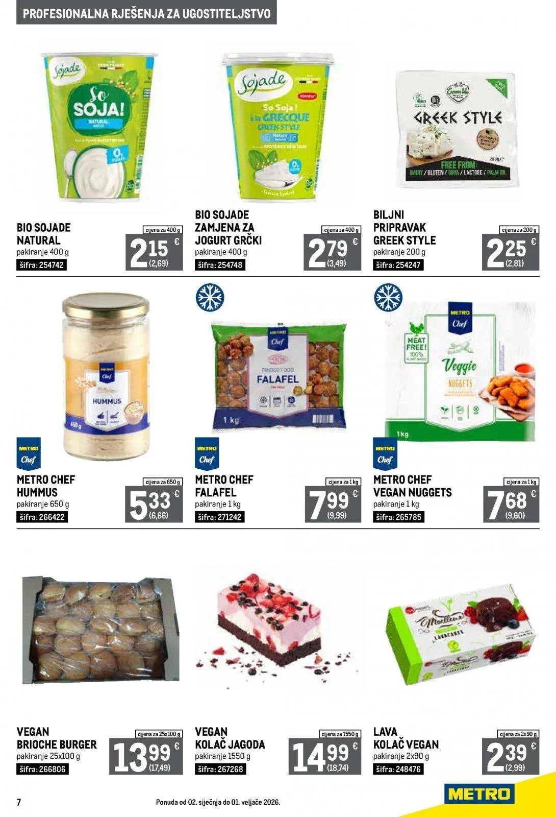 Katalog Metro katalog do 02.02.2026 od 15. siječnja do 2. veljače 2026. - Pregled Stranica 7