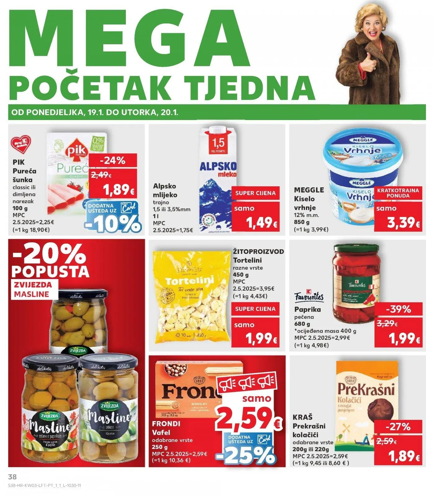 Katalog Kaufland katalog do 20.01.2026 od 14. siječnja do 20. siječnja 2026. - Pregled Stranica 38