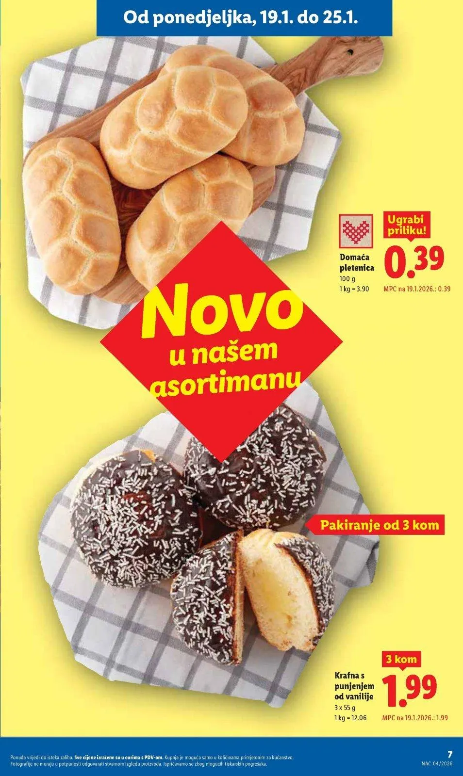 Katalog Lidl katalog do 25.01.2026 od 15. siječnja do 25. siječnja 2026. - Pregled Stranica 7