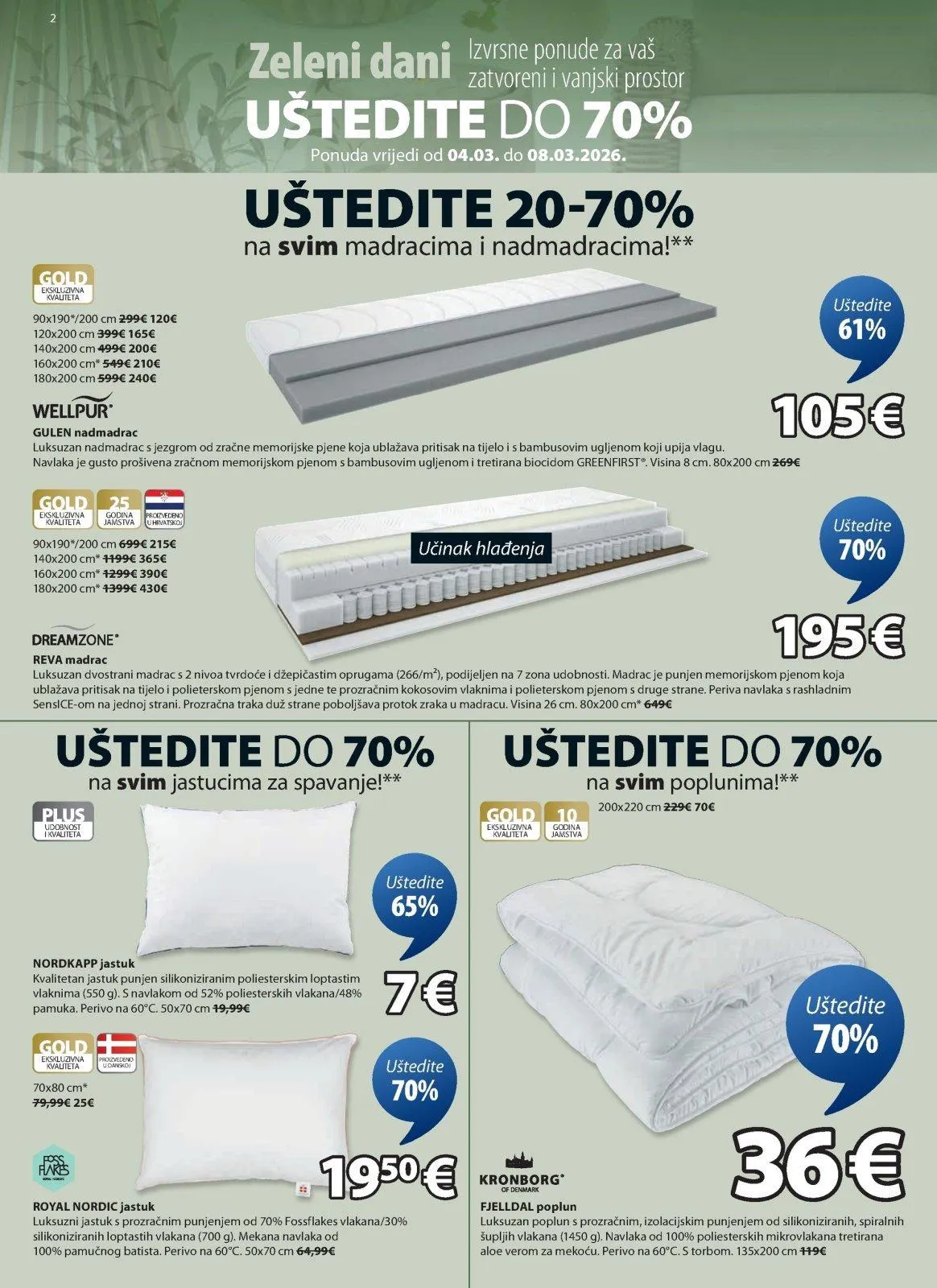 Katalog JYSK katalog do 07.04.2026 od 9. ožujka do 7. travnja 2026. - Pregled Stranica 3