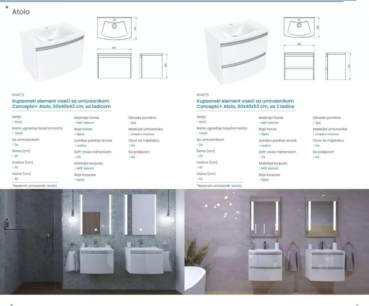 Katalog Kupaonski namještaj i ogledala 2023 Fero-term od 13. ožujka do 31. prosinca 2023. - Pregled Stranica 9