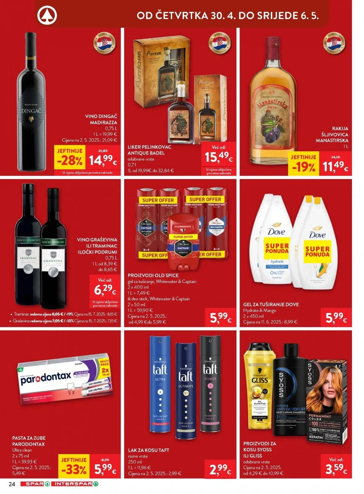 Katalog Interspar katalog do 05.05.2026 od 29. travnja do 5. svibnja 2026. - Pregled Stranica 27