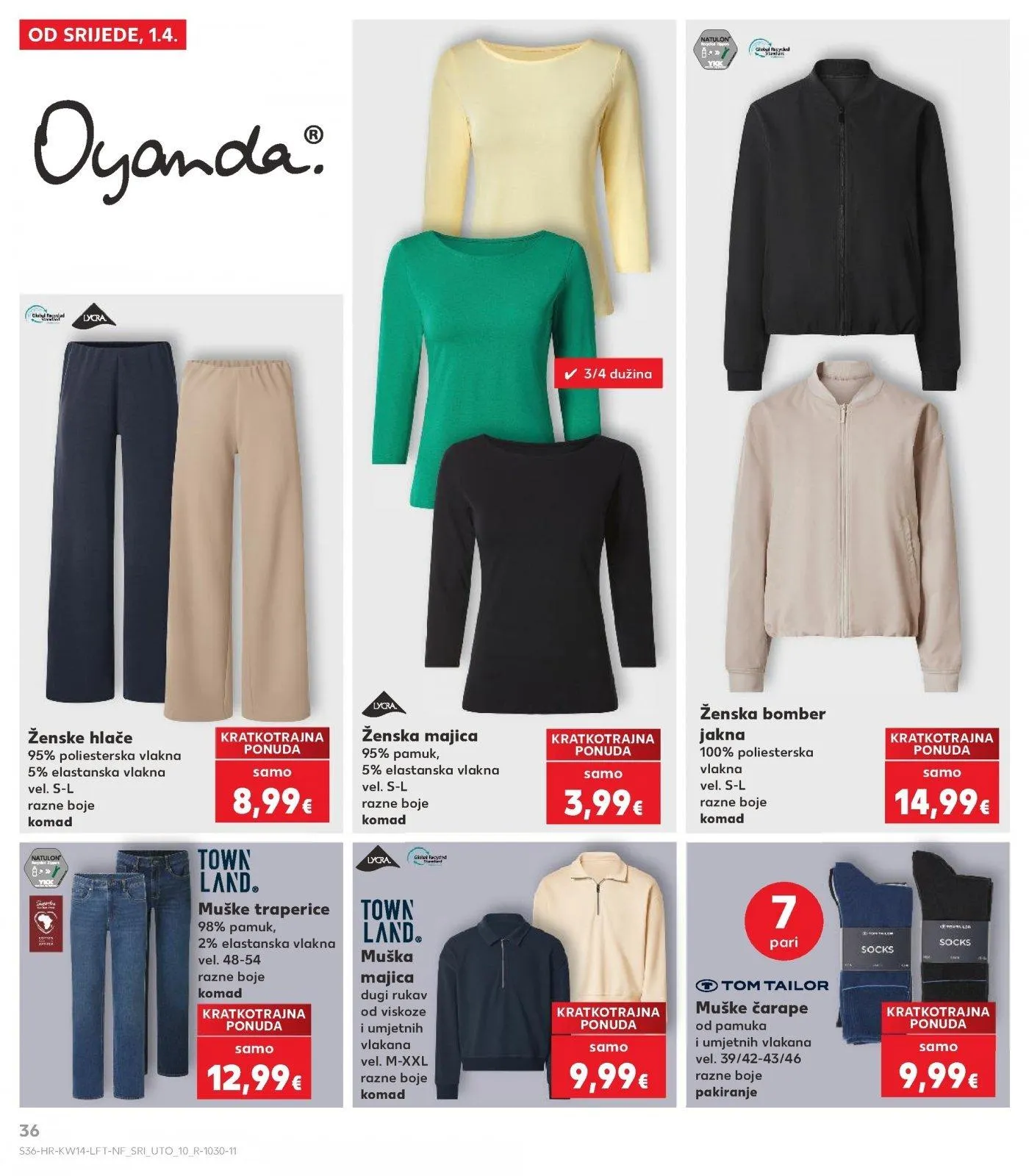 Katalog Kaufland katalog do 07.04.2026 od 1. travnja do 7. travnja 2026. - Pregled Stranica 36