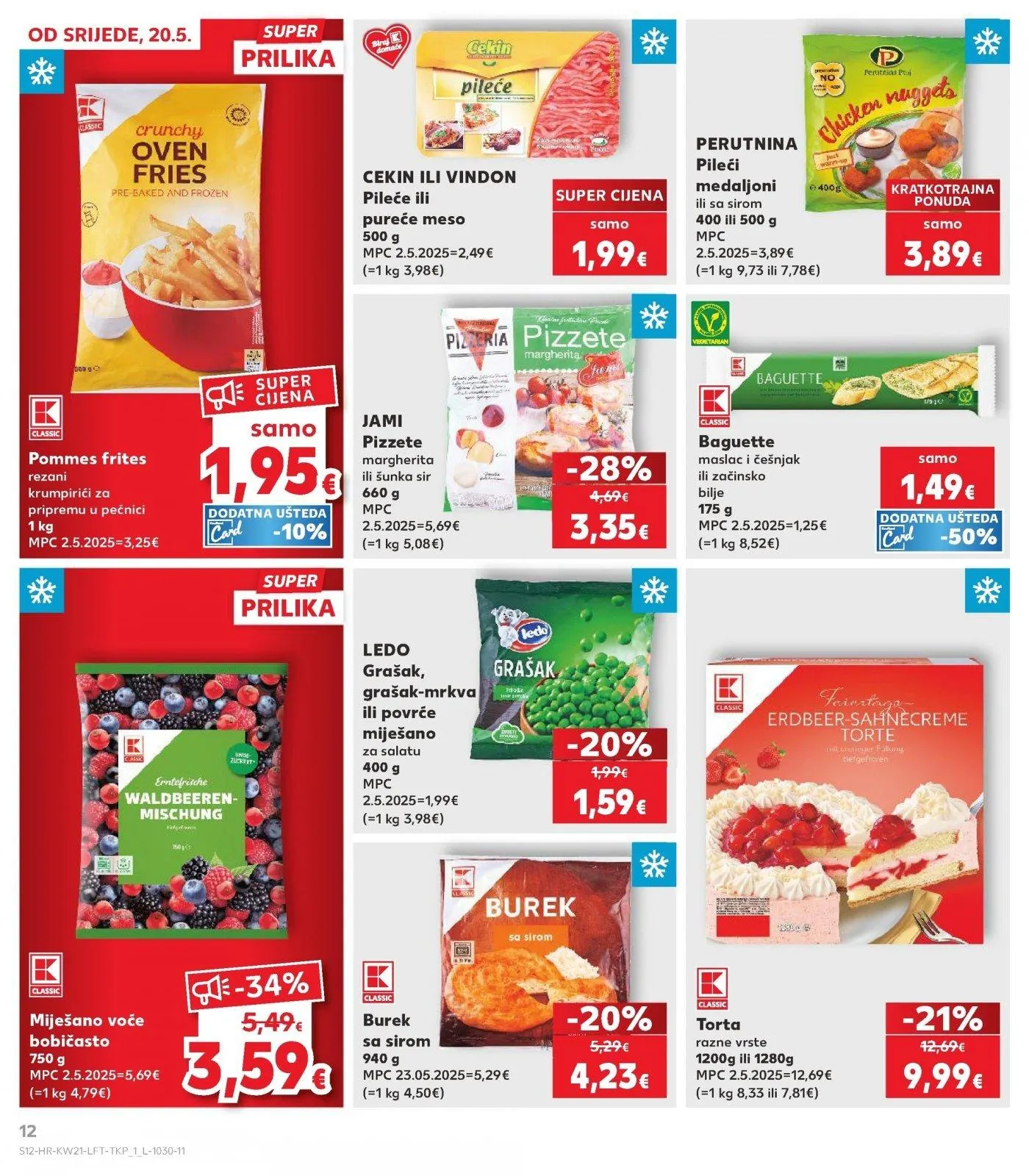 Katalog Kaufland katalog do 26.05.2026 od 20. svibnja do 26. svibnja 2026. - Pregled Stranica 12