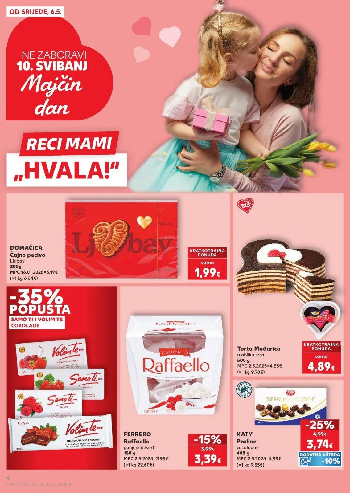 Katalog Kaufland katalog do 12.05.2026 od 8. svibnja do 12. svibnja 2026. - Pregled Stranica 4