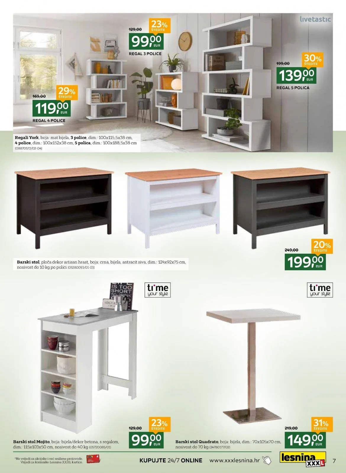 Katalog Lesnina katalog do 20.11.2025 od 4. studenoga do 20. studenoga 2025. - Pregled Stranica 7