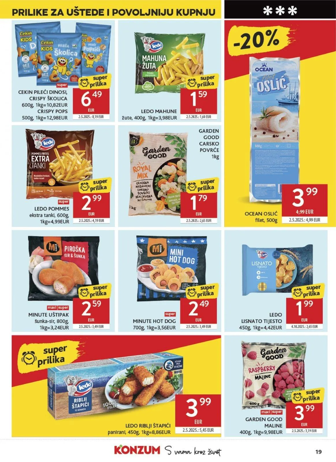Katalog Konzum katalog do 03.03.2026 od 26. veljače do 3. ožujka 2026. - Pregled Stranica 19