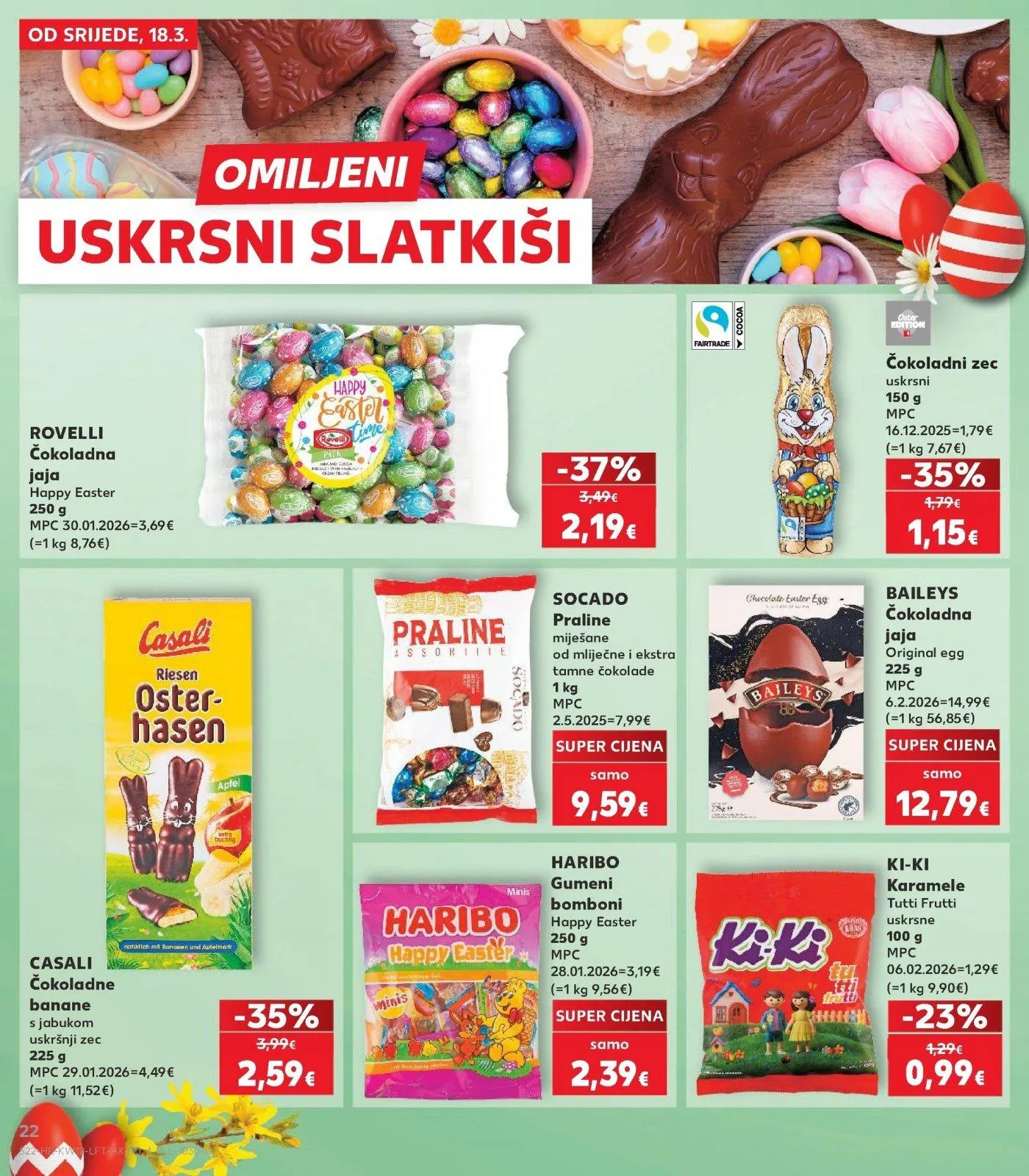 Katalog Kaufland katalog do 24.03.2026 od 18. ožujka do 24. ožujka 2026. - Pregled Stranica 22