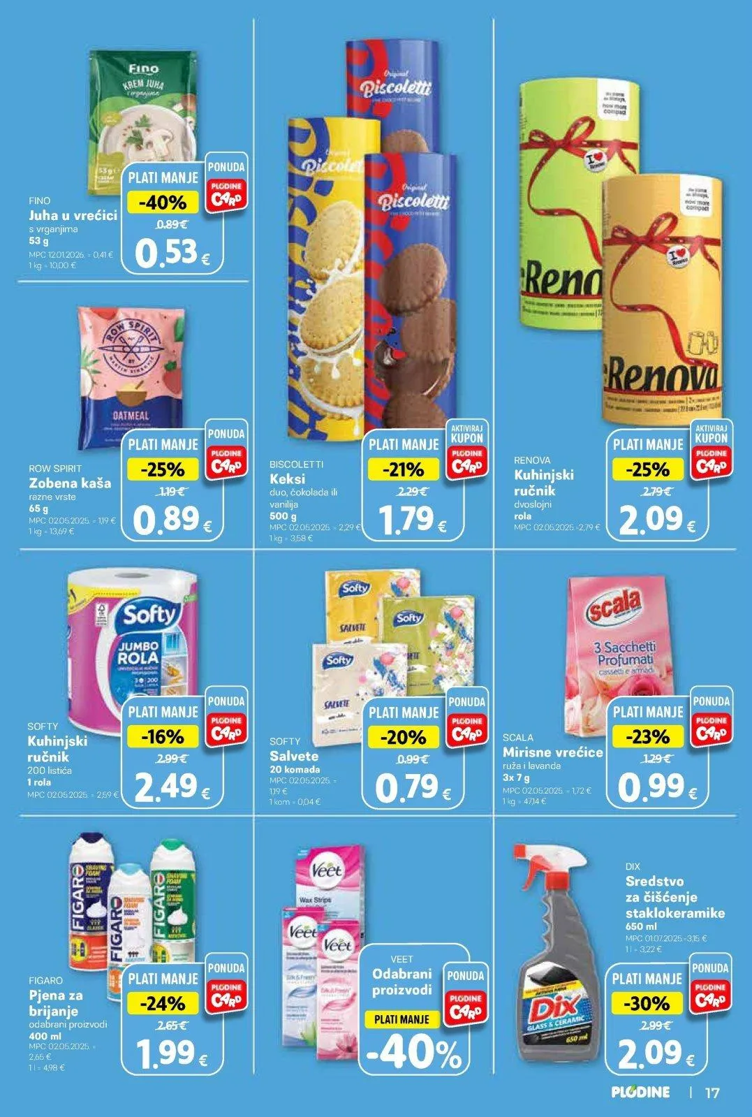 Katalog Plodine katalog do 30.06.2026 od 26. lipnja do 30. lipnja 2026. - Pregled Stranica 17