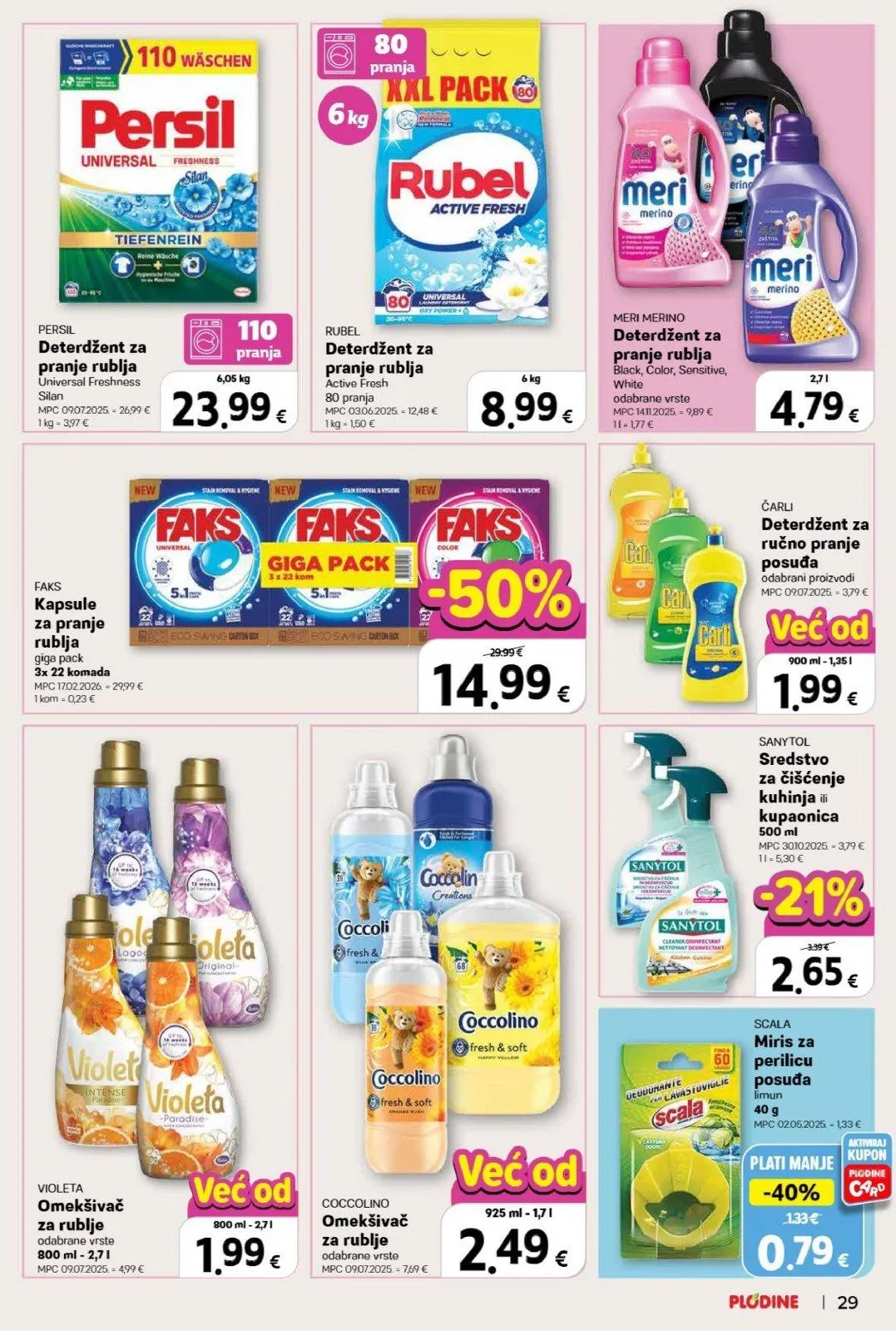 Katalog Plodine katalog do 03.03.2026 od 26. veljače do 3. ožujka 2026. - Pregled Stranica 29