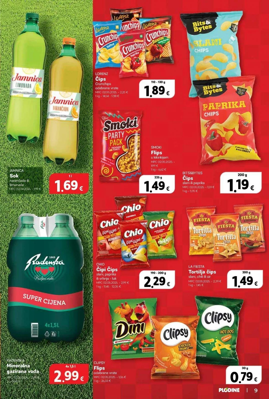 Katalog Plodine katalog do 23.06.2026 od 17. lipnja do 23. lipnja 2026. - Pregled Stranica 9